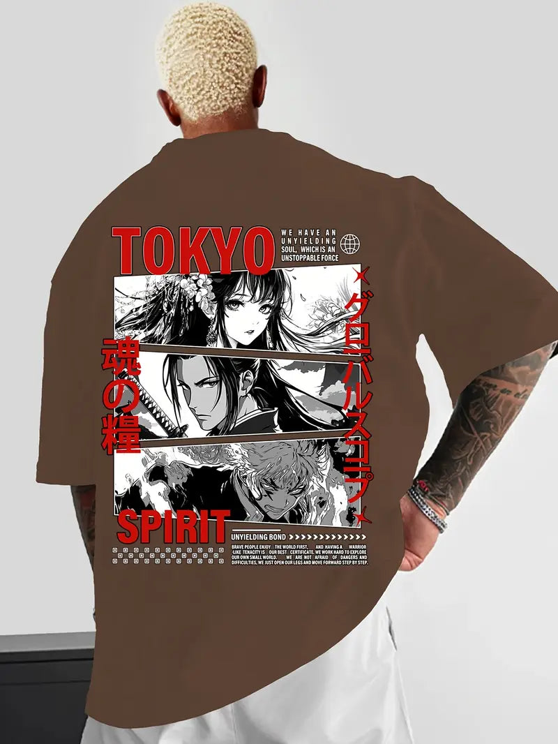 Camiseta Oversized Tokyo Spirit EC