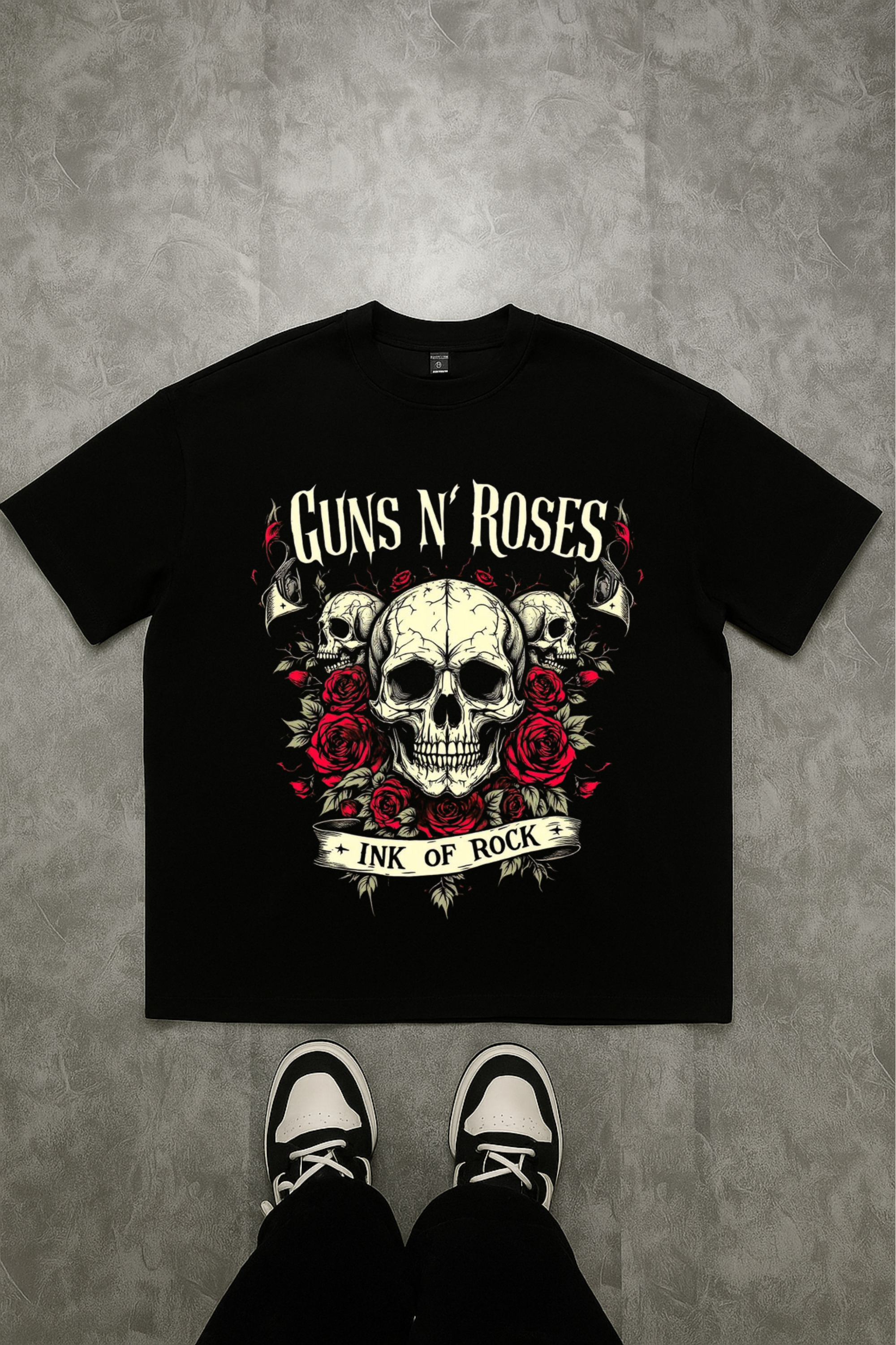 Camiseta Oversized Guns N Roses 1 EF