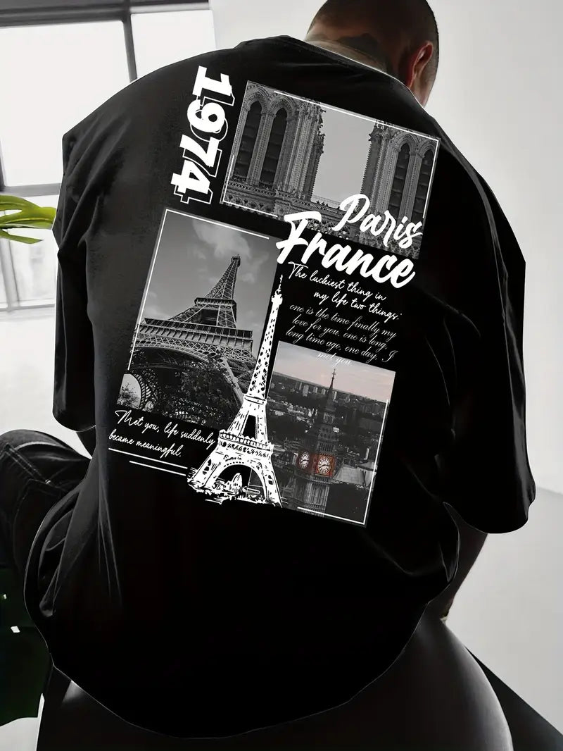 Camiseta Oversized Paris France 1974 EFC CLASSIC