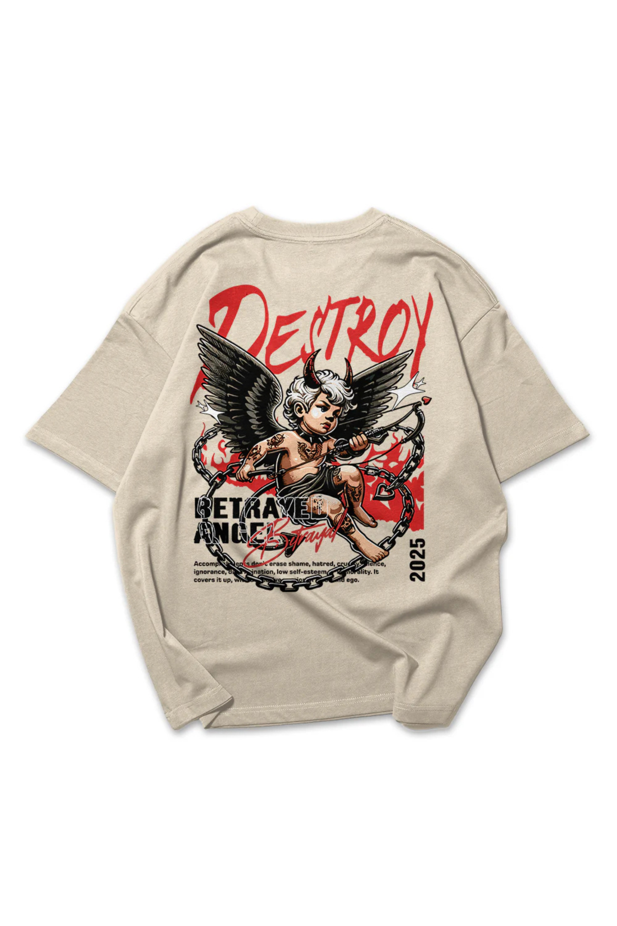 Camiseta Oversized Destroy EC