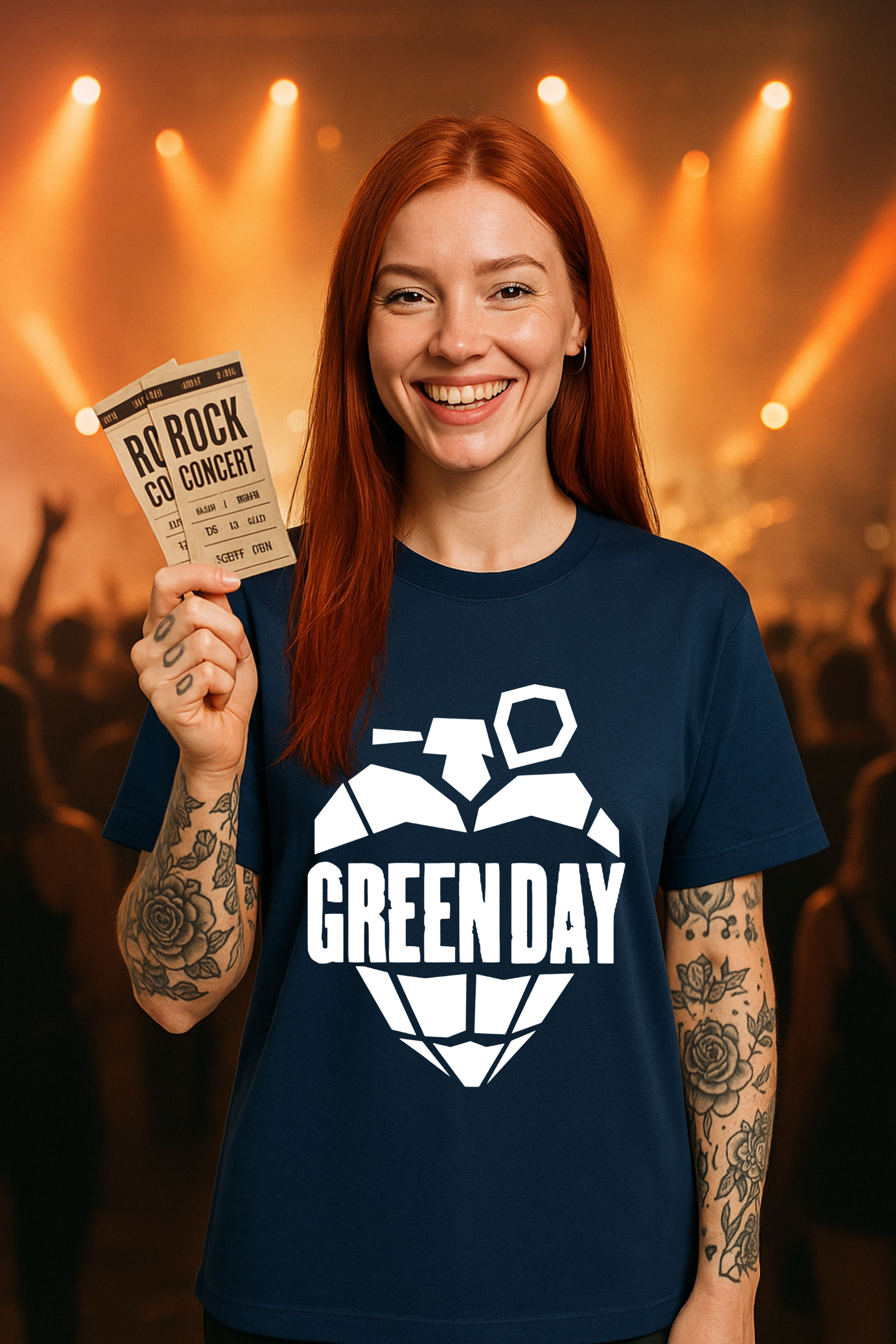 Camiseta Oversized Green Day 1 EF