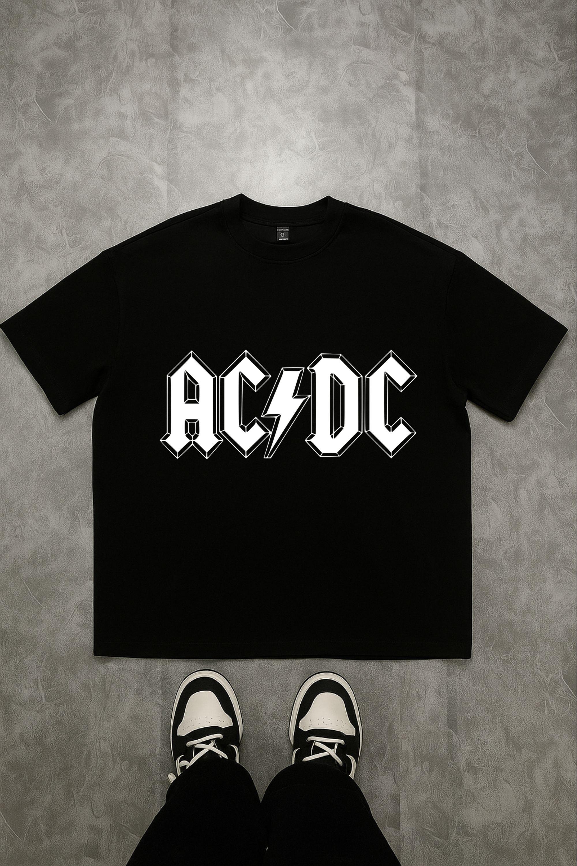Camiseta Oversized ACDC 1 EF