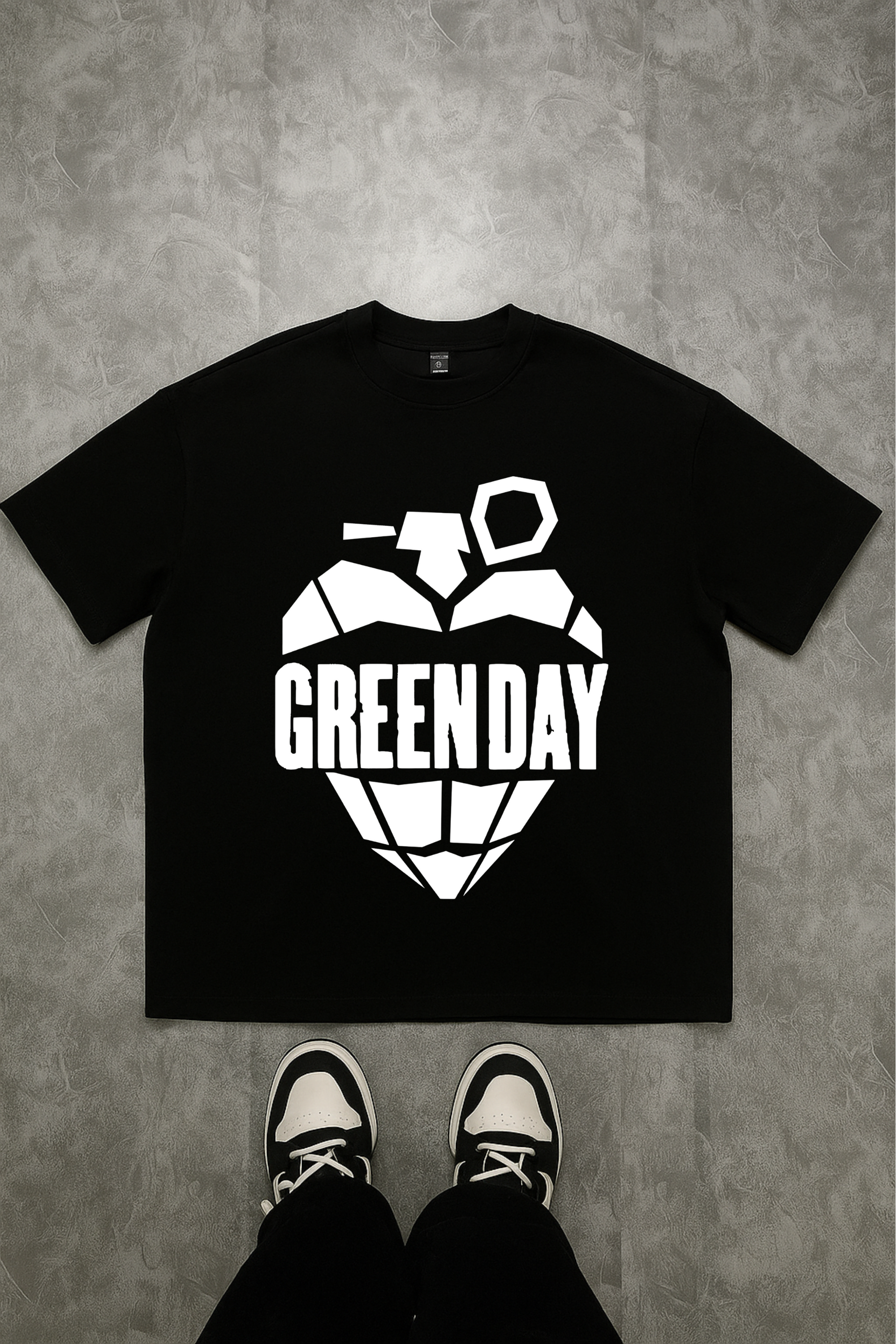 Camiseta Oversized Green Day 1 EF