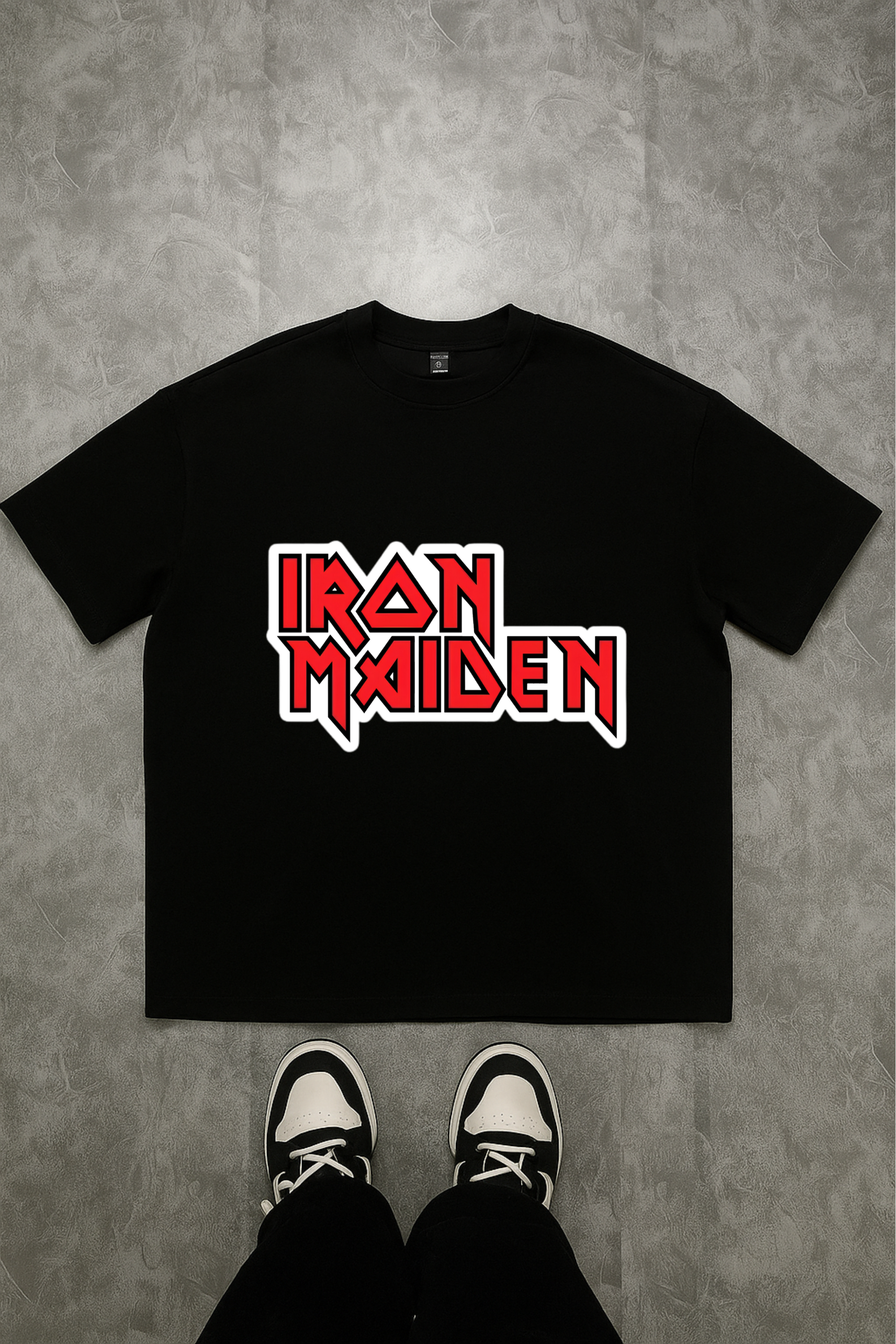 Camiseta Oversized Iron Maiden 2 EF