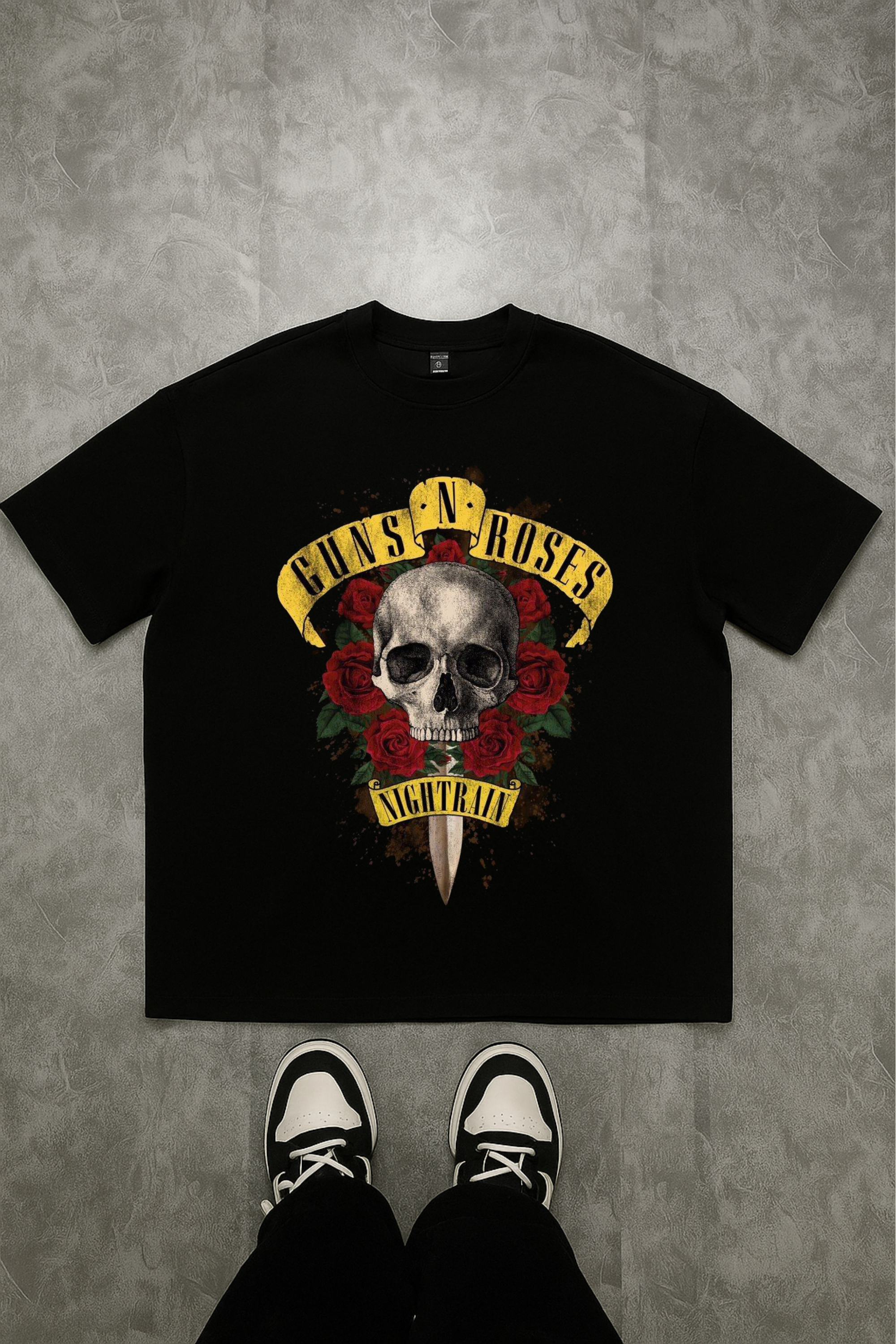 Camiseta Oversized Guns N Roses 6 EF