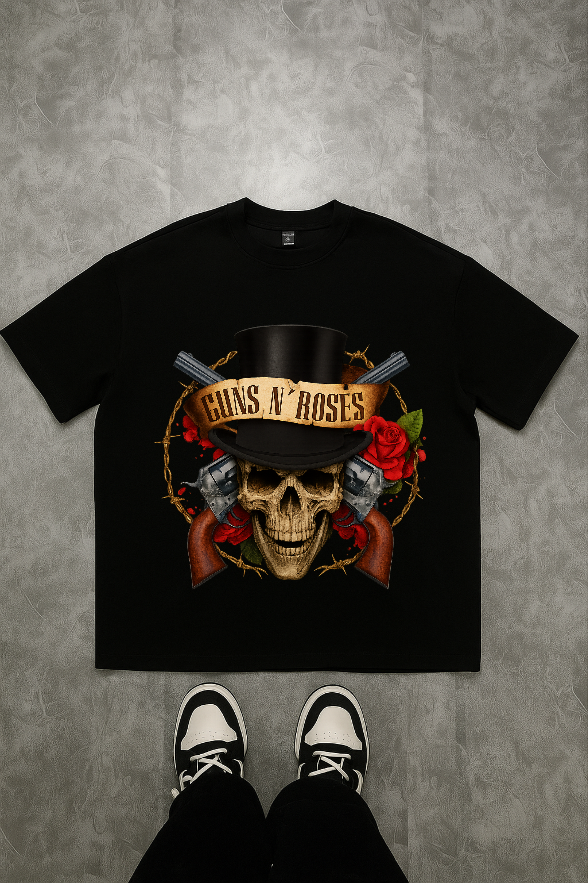 Camiseta Oversized Guns N Roses 7 EF