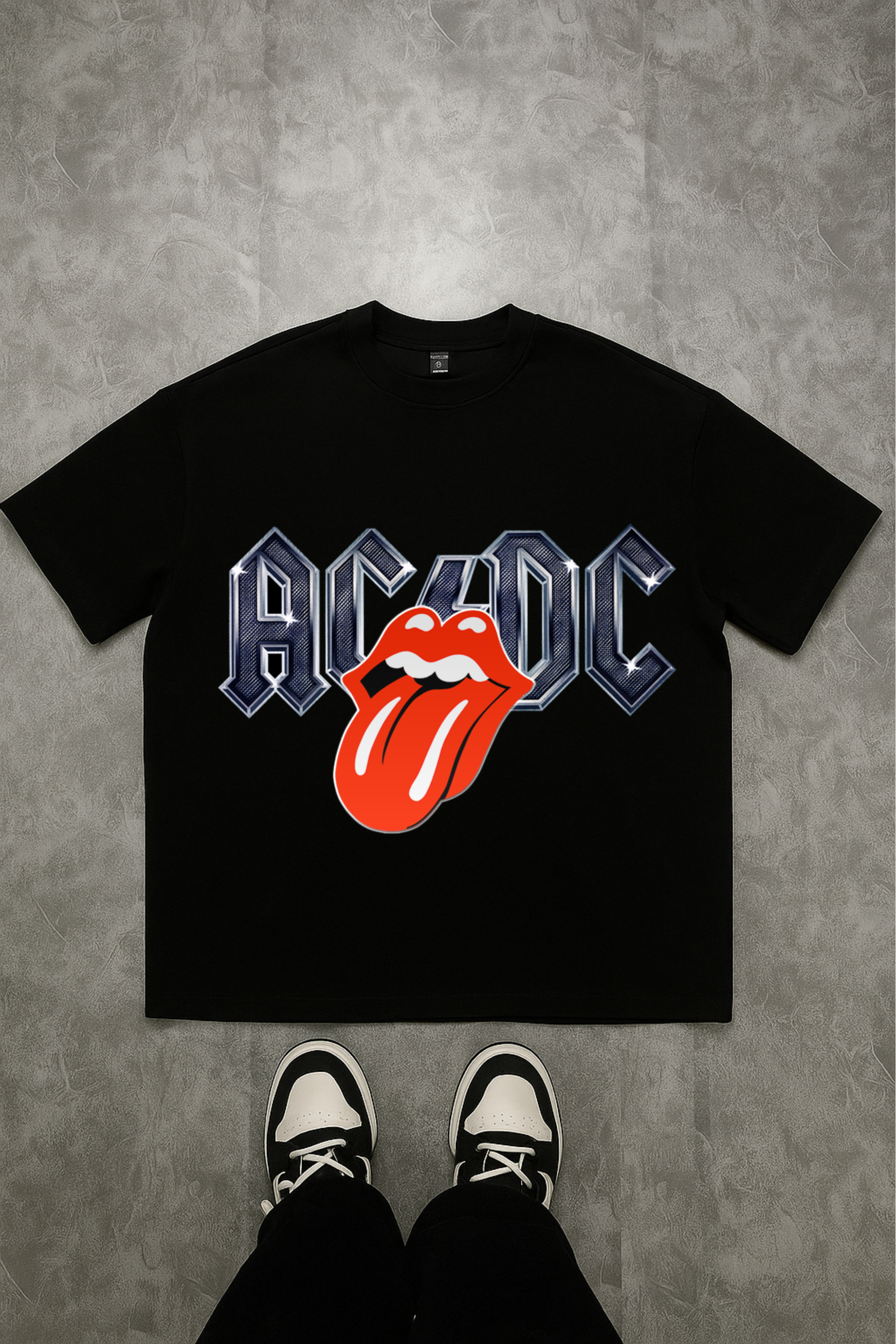 Camiseta Oversized ACDC 2 EF
