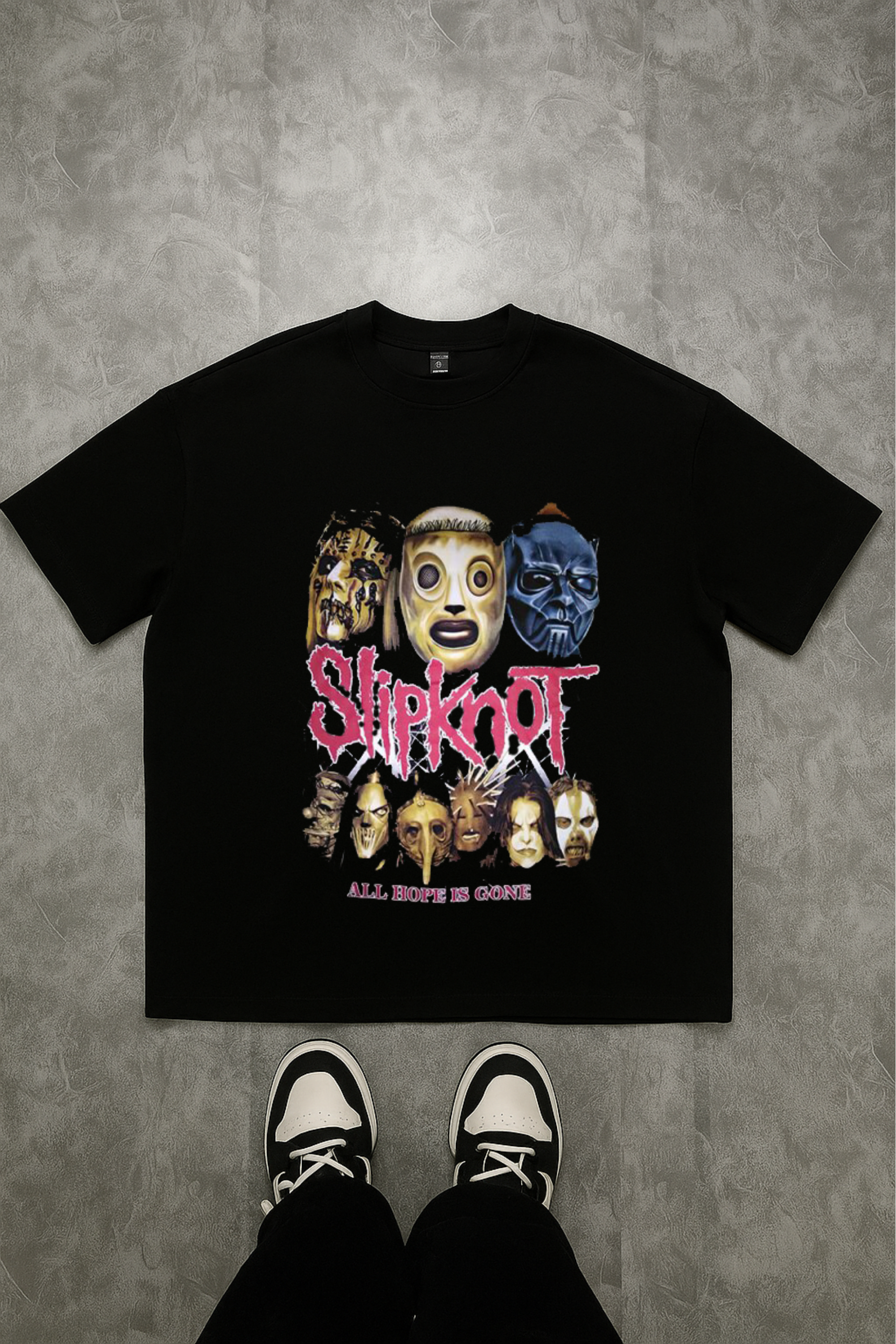 Camiseta Oversized Slipknot 1 EF