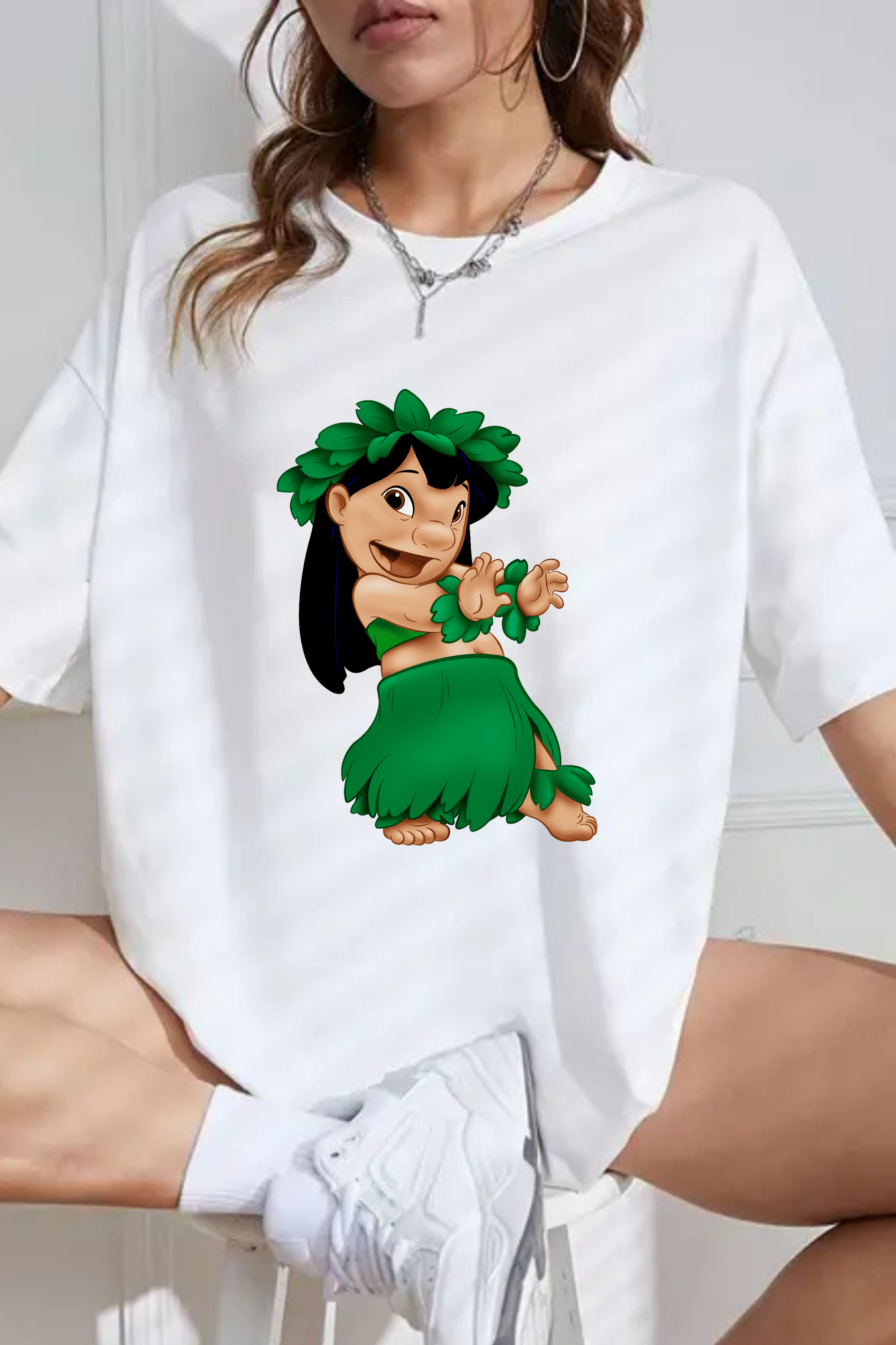 Camiseta Oversized Lilo EF