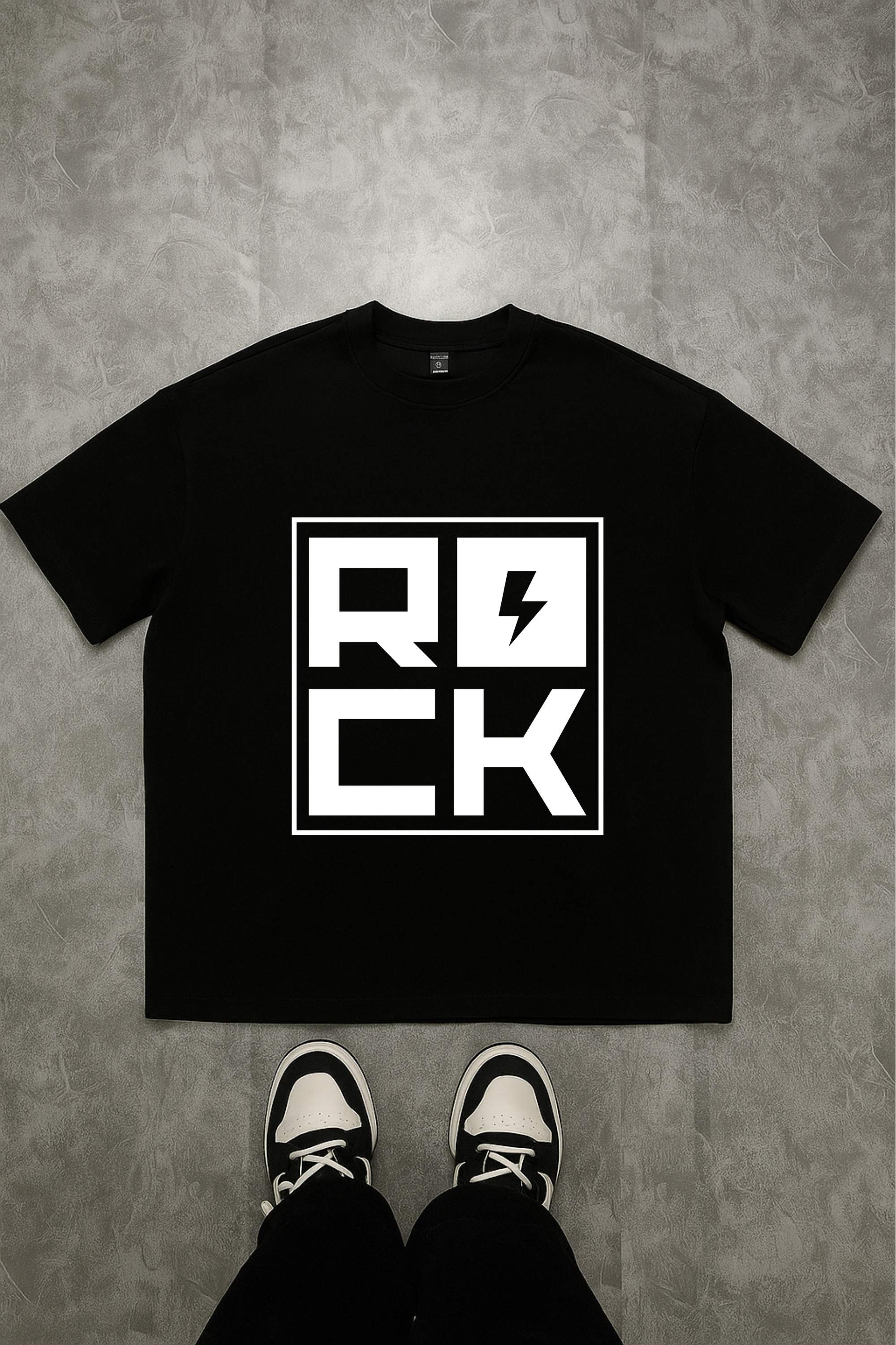 Camiseta Oversized Rock 1 EF