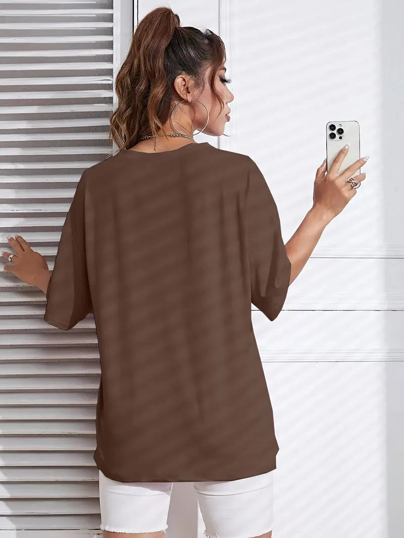 Camiseta Oversized Rose Classic EF