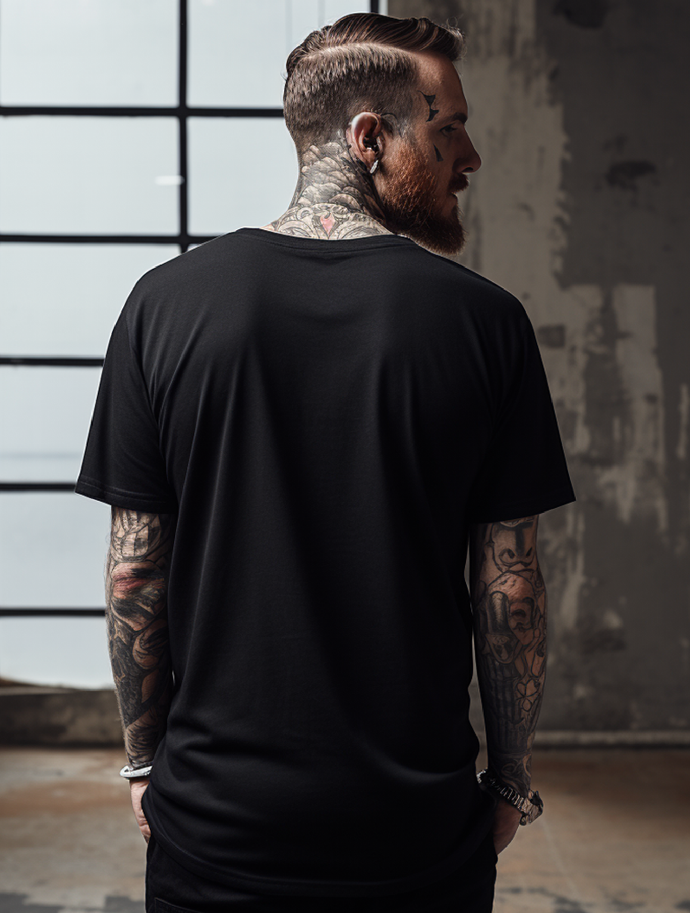 Camiseta Oversized Love Yourself Rose EF MEIO