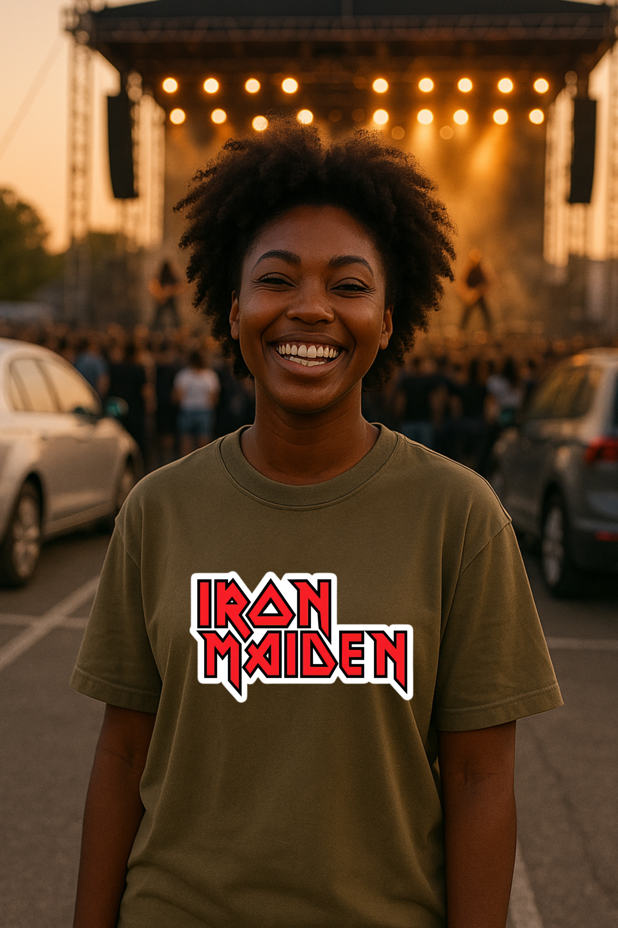 Camiseta Oversized Iron Maiden 2 EF