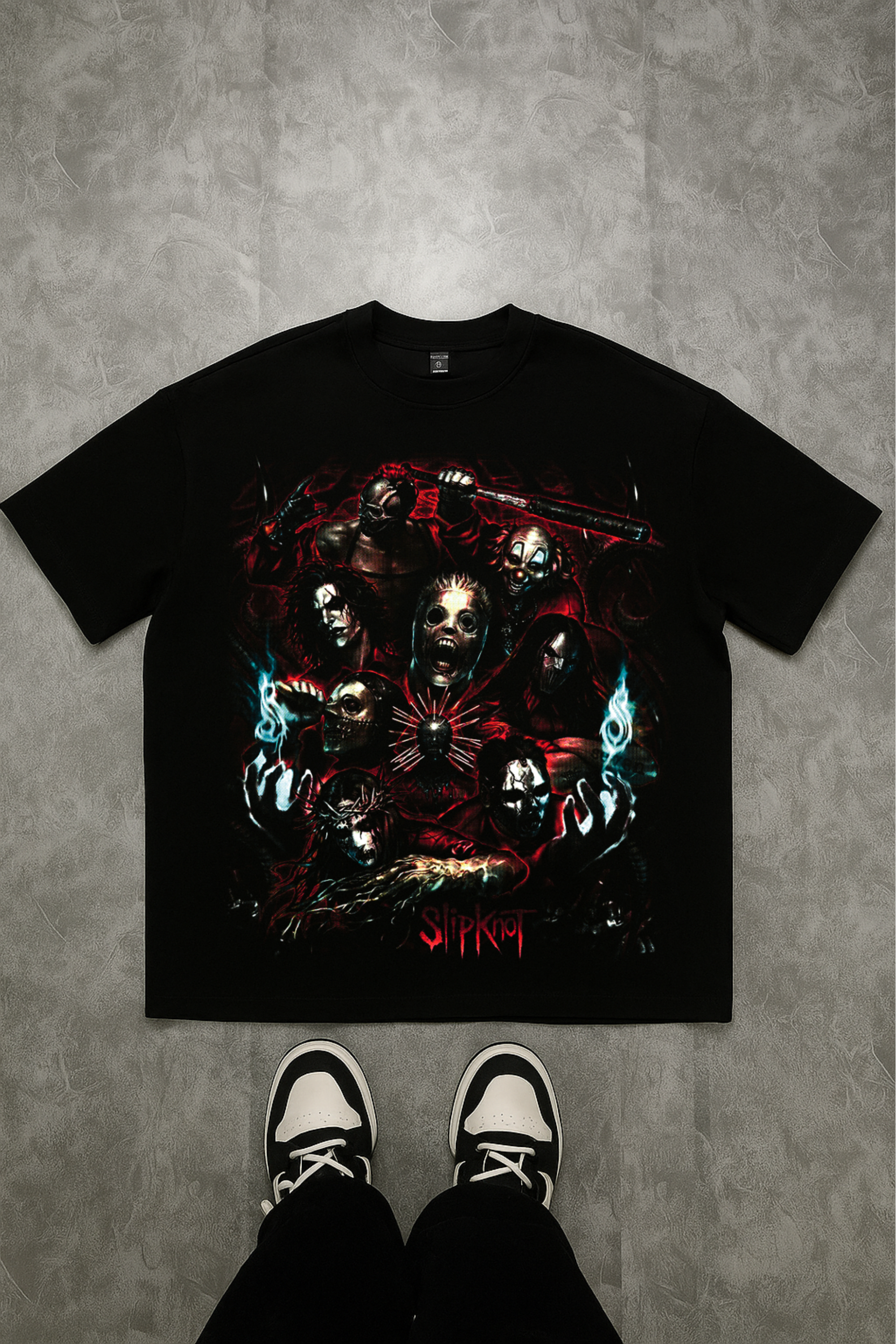 Camiseta Oversized Slipknot 8 EF