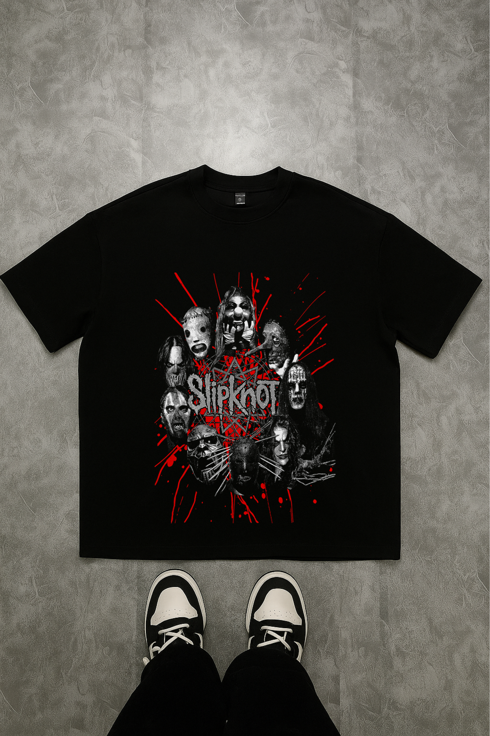 Camiseta Oversized Slipknot 7 EF