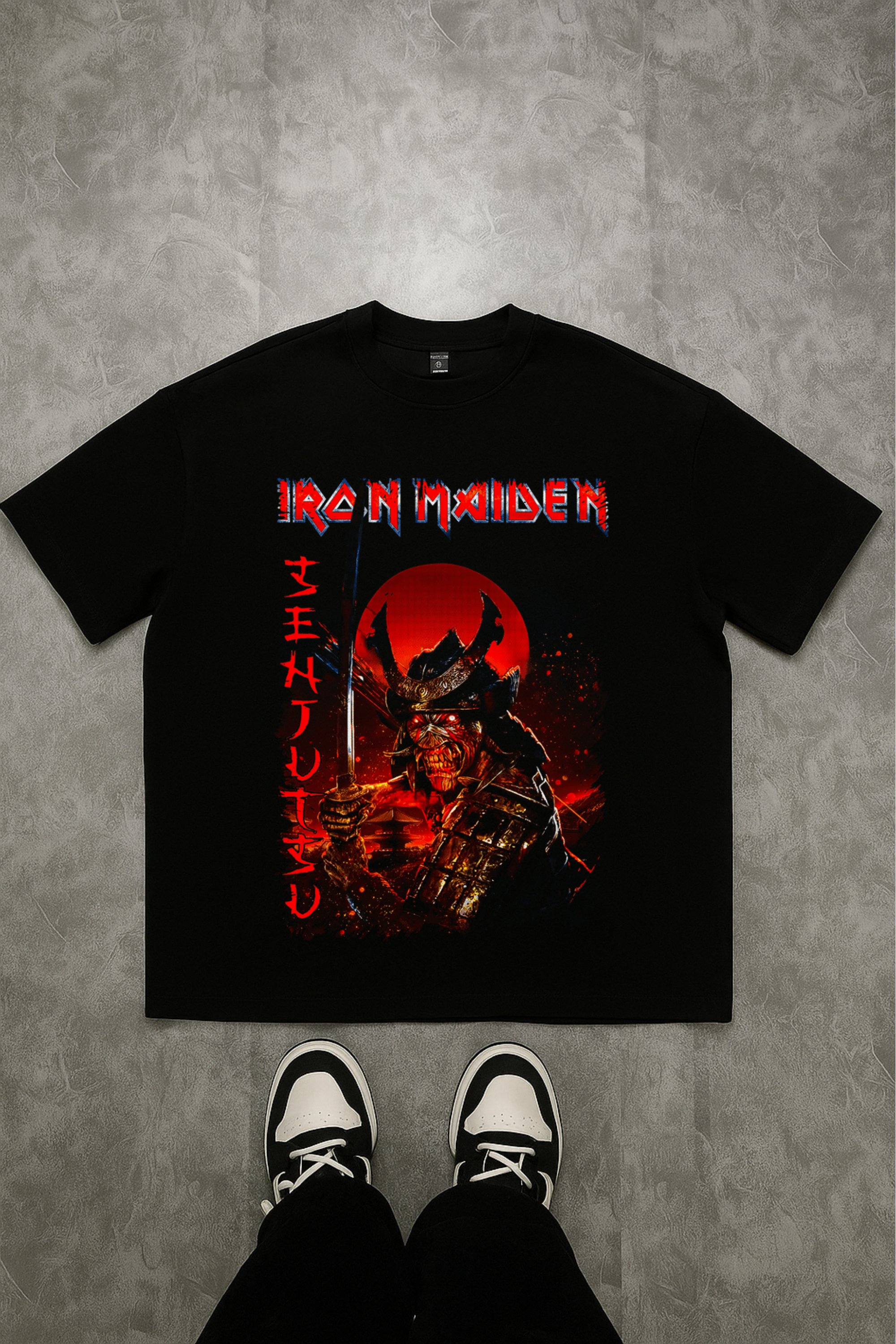 Camiseta Oversized Iron Maiden 5 EF