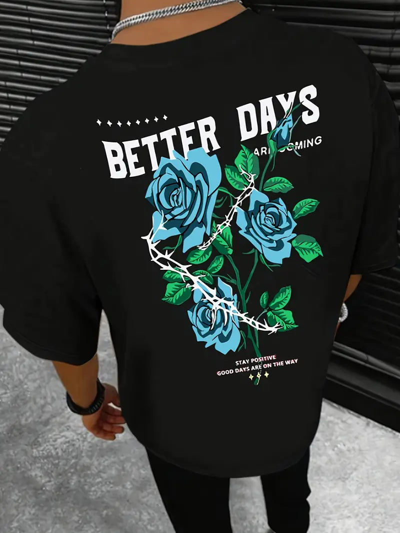 Camiseta Oversized Better Days EC