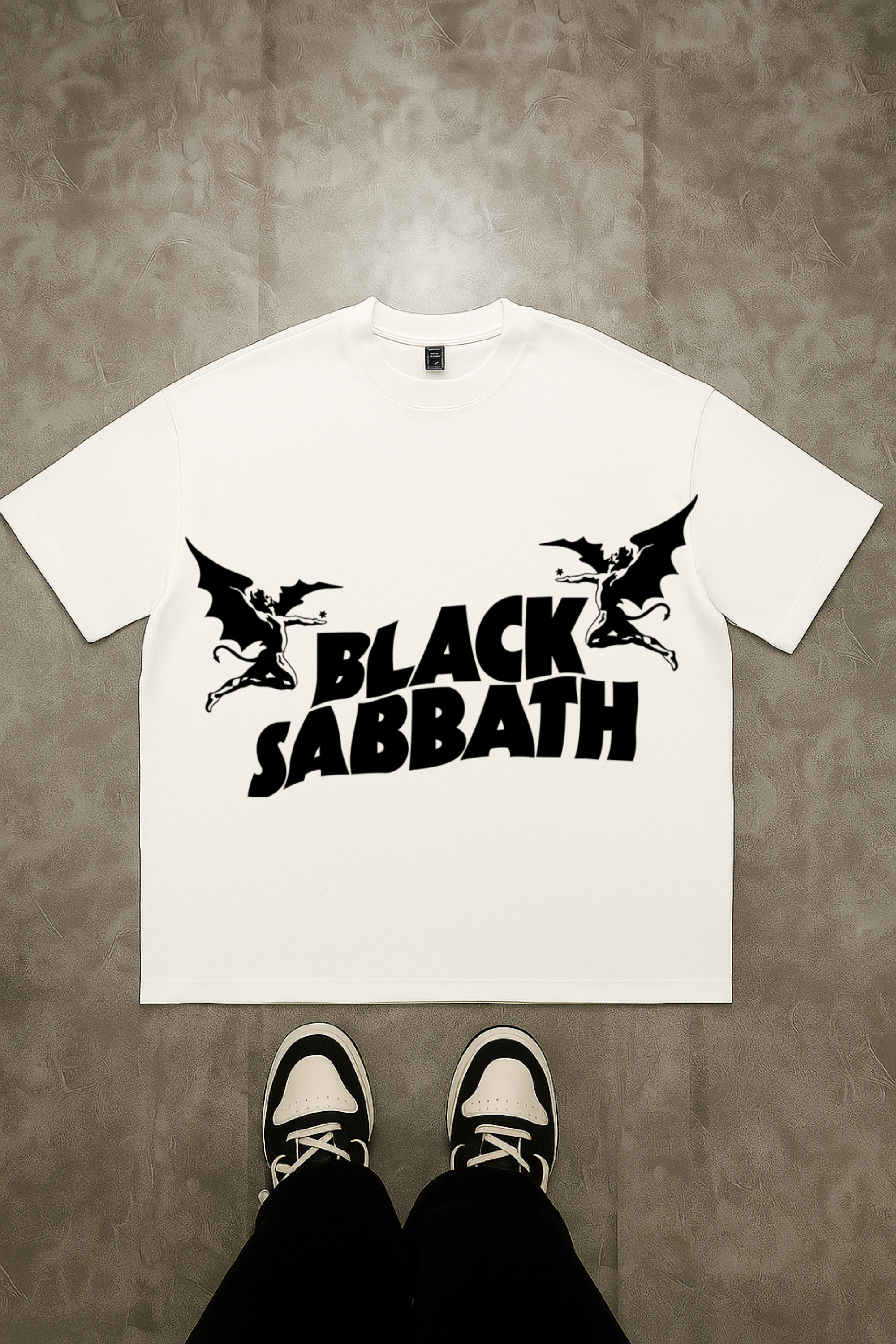 Camiseta Oversized Black Sabbath 1 EF
