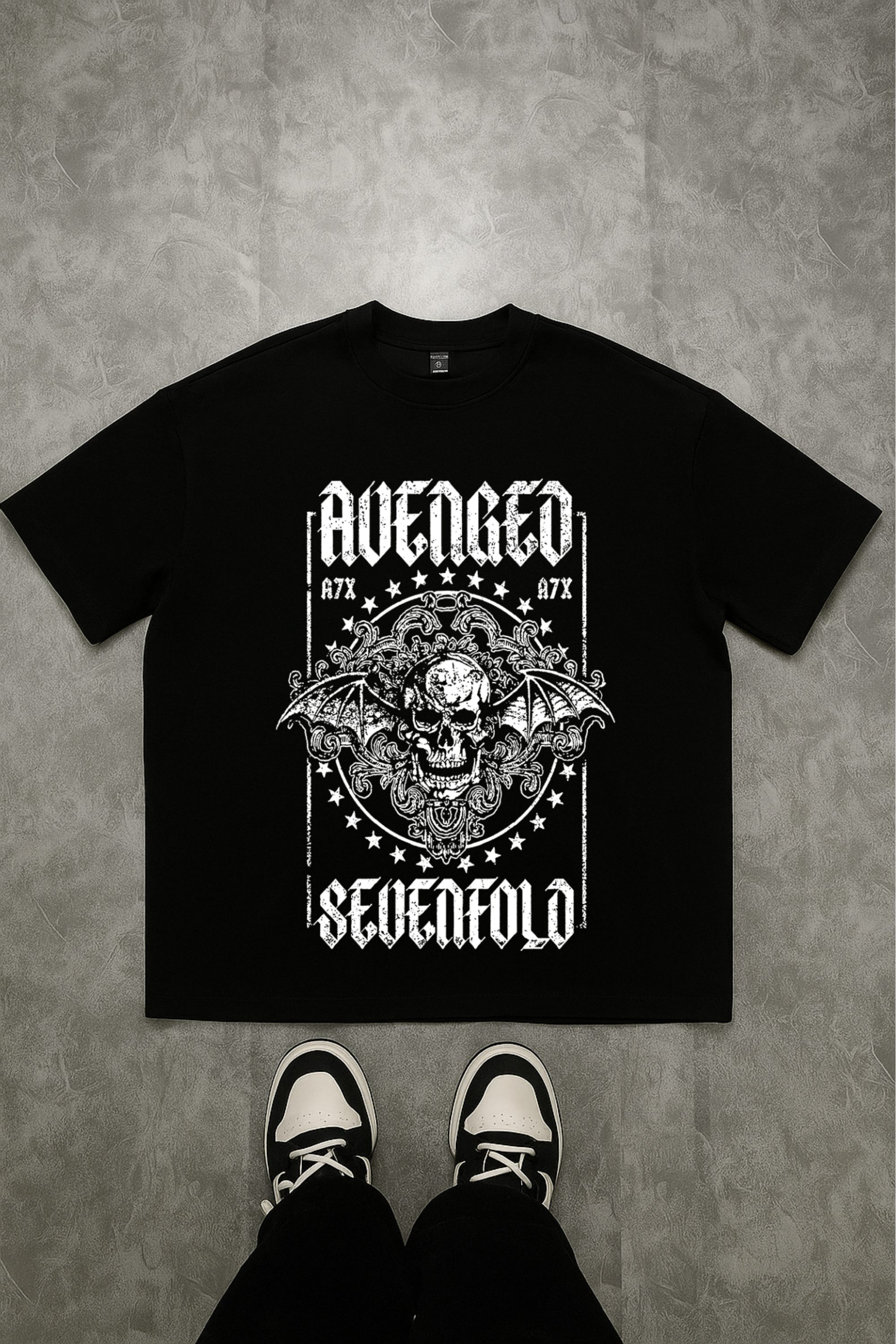 Camiseta Oversized Avenged Sevenfold 5 EF