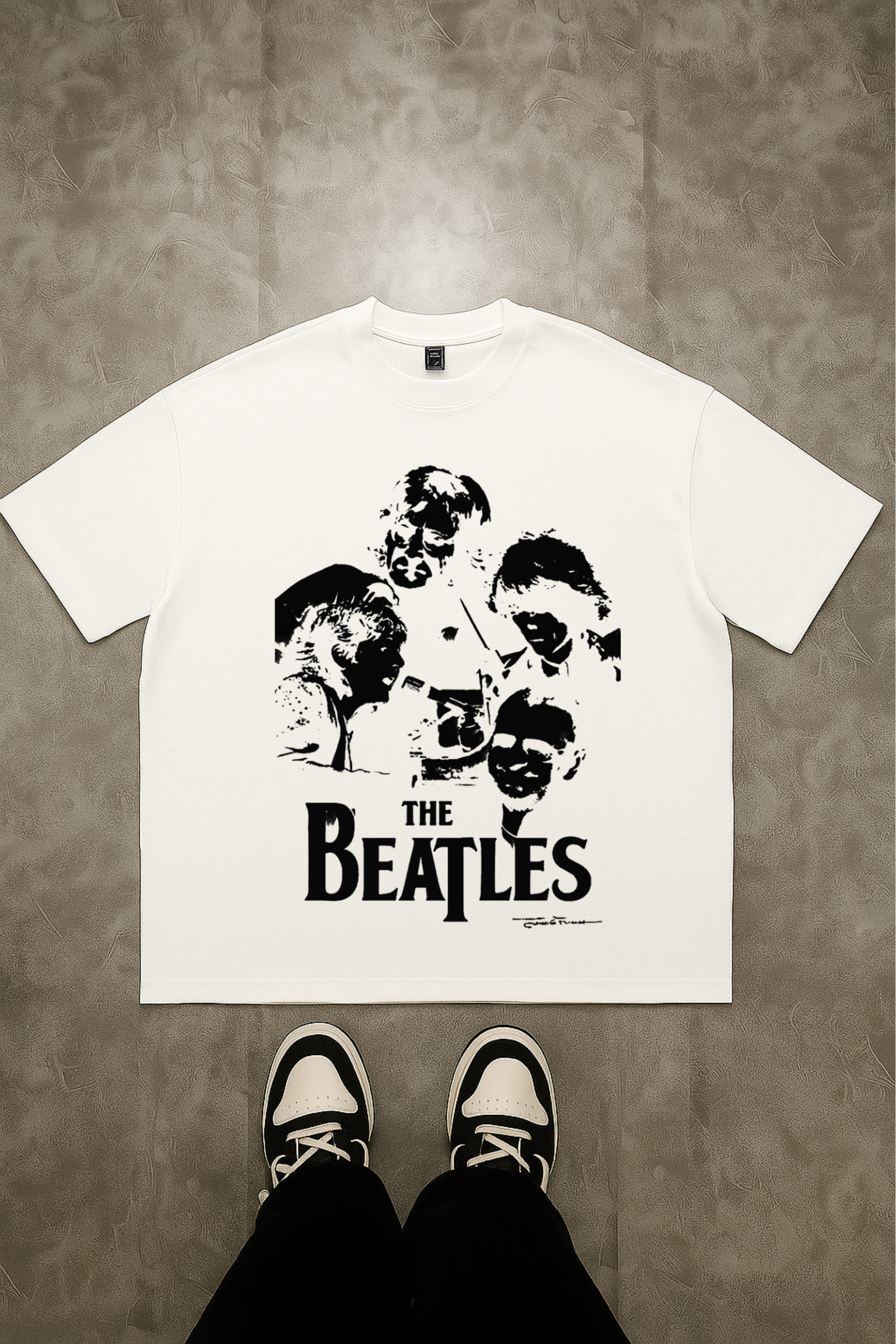 Camiseta Oversized The Beatles 2 EF