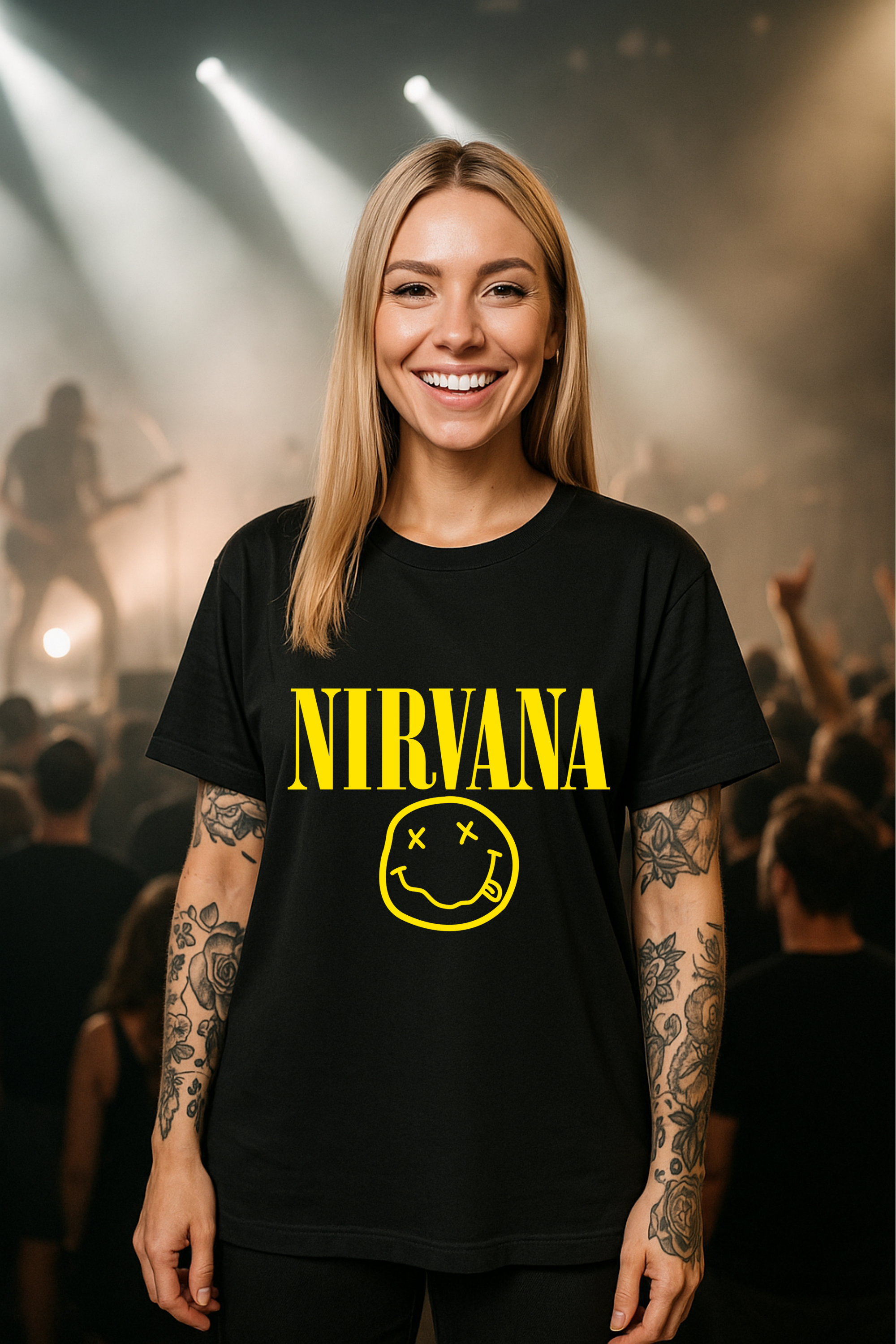 Camiseta Oversized Nirvana 0 EF