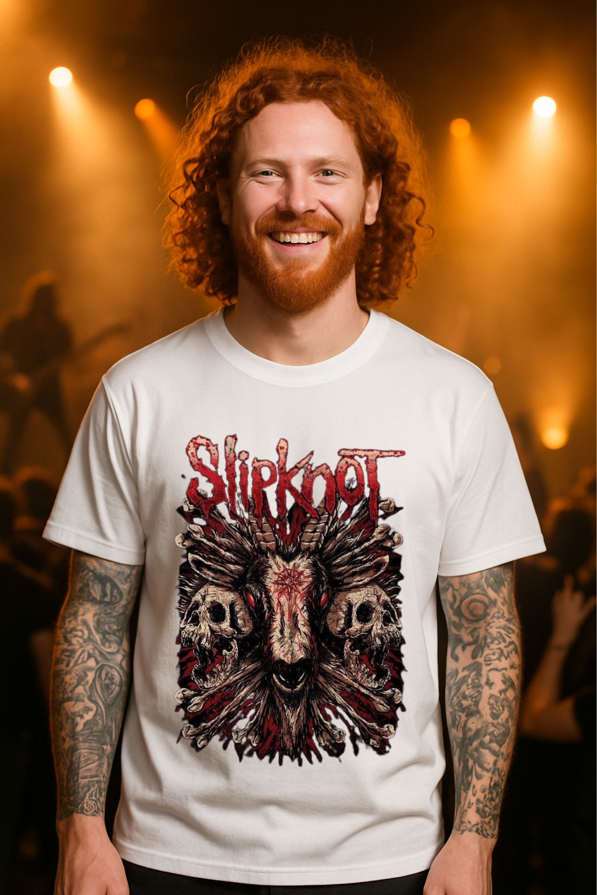 Camiseta Oversized Slipknot 3 EF