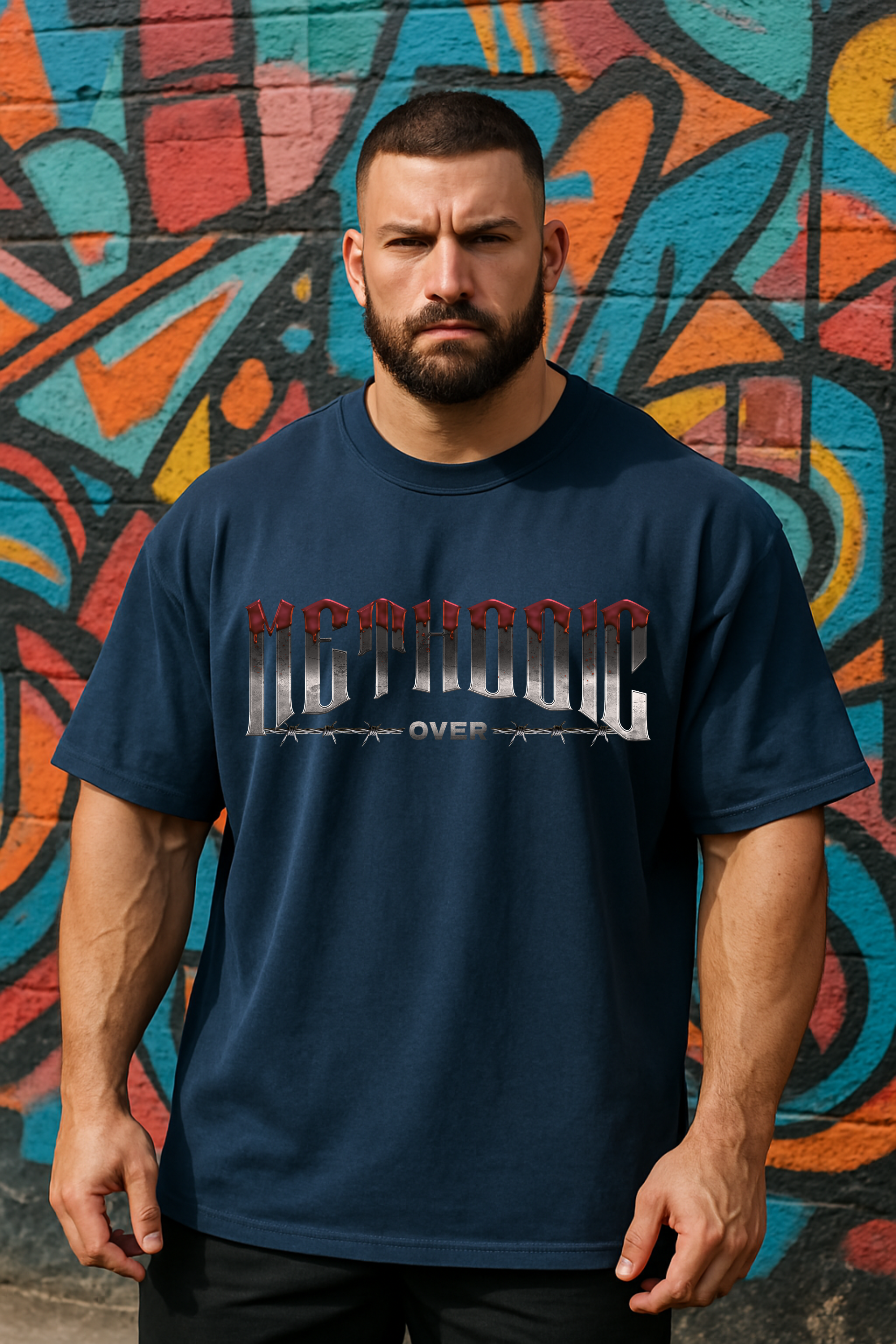 Camiseta Oversized Spartan Methodic EFC MEIO M.O