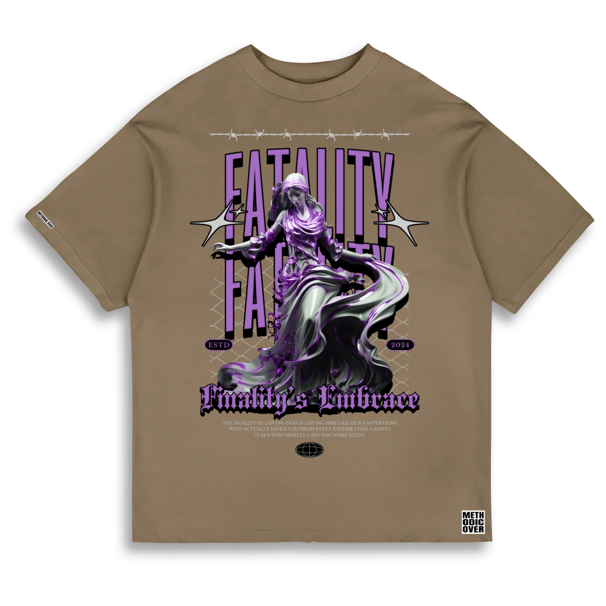 Camiseta Oversized Fatality EF M.O
