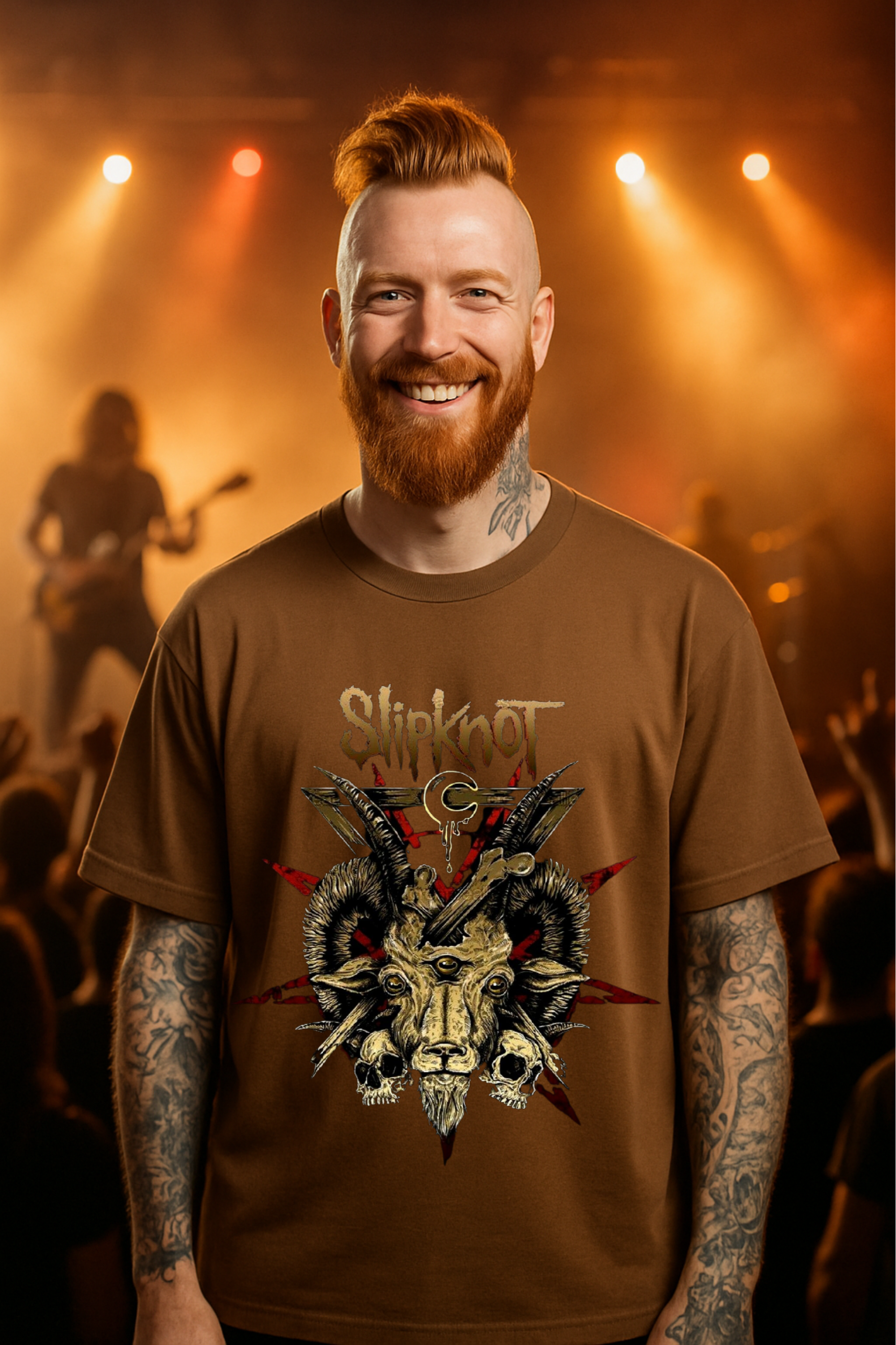 Camiseta Oversized Slipknot 2 EF