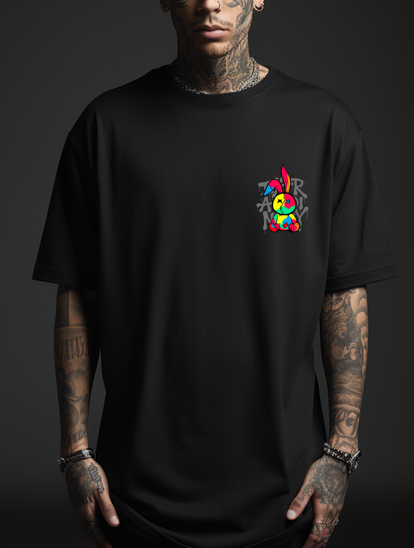 Camiseta Oversized Color Rabit EFC Classic