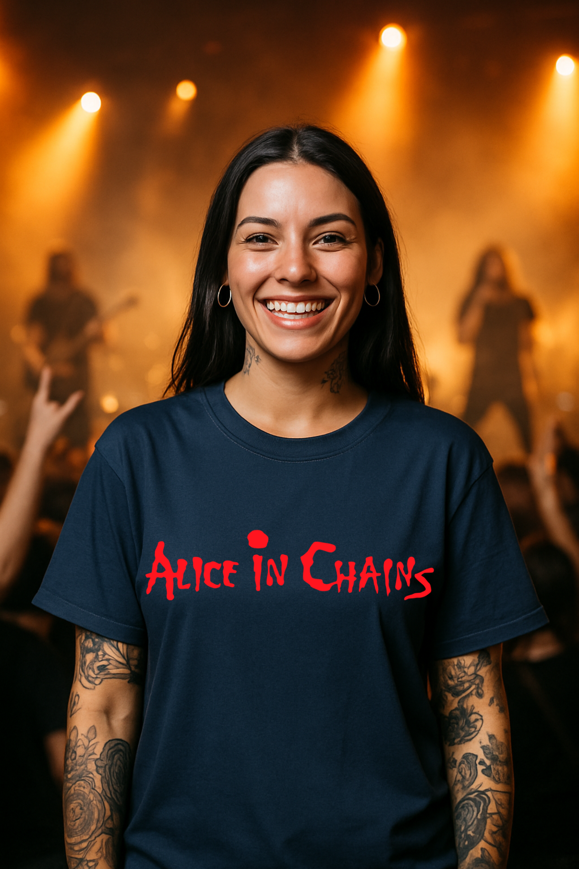 Camiseta Oversized Alice in Chains EF