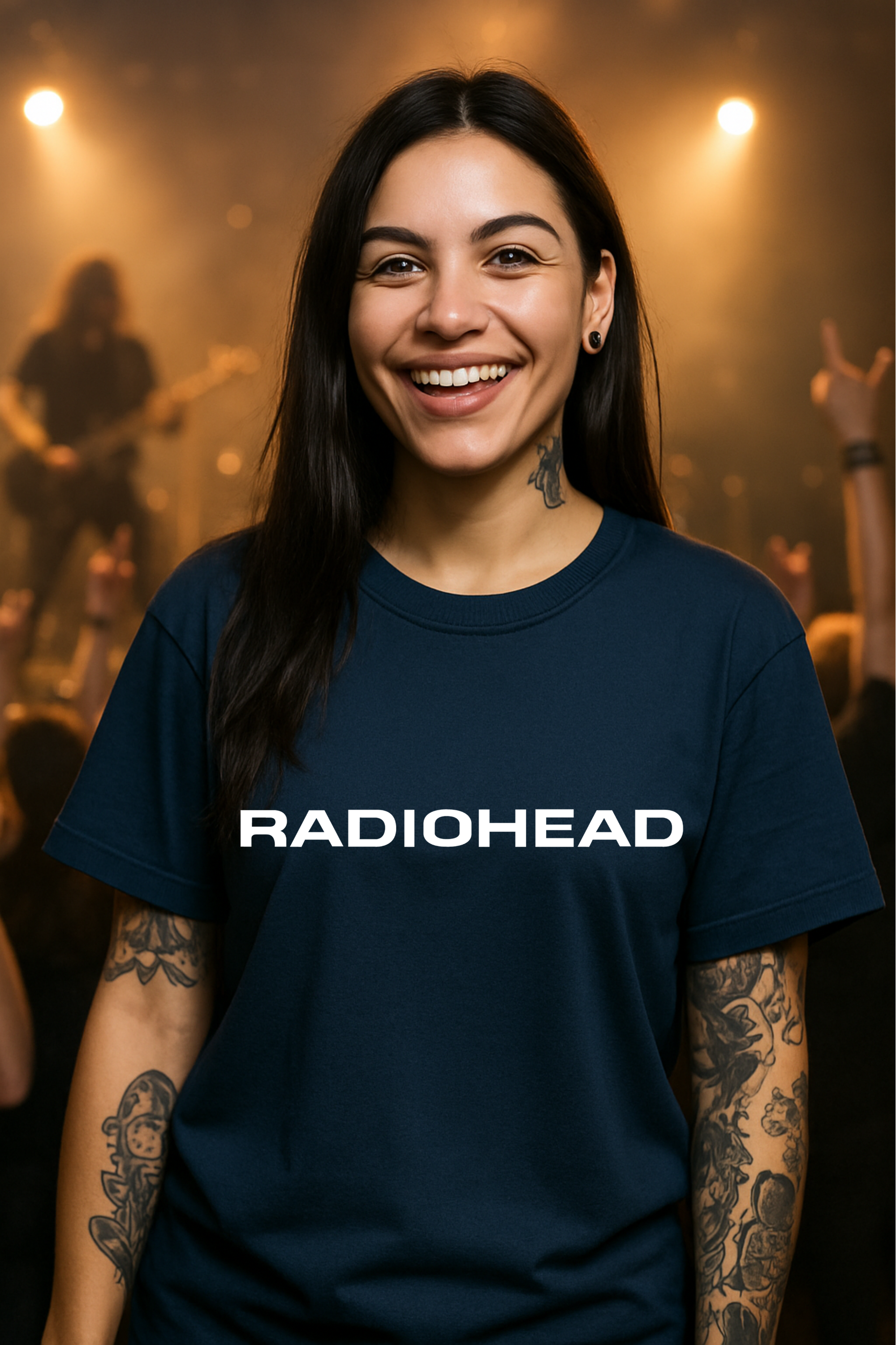 Camiseta Oversized Radiohead 2 EF