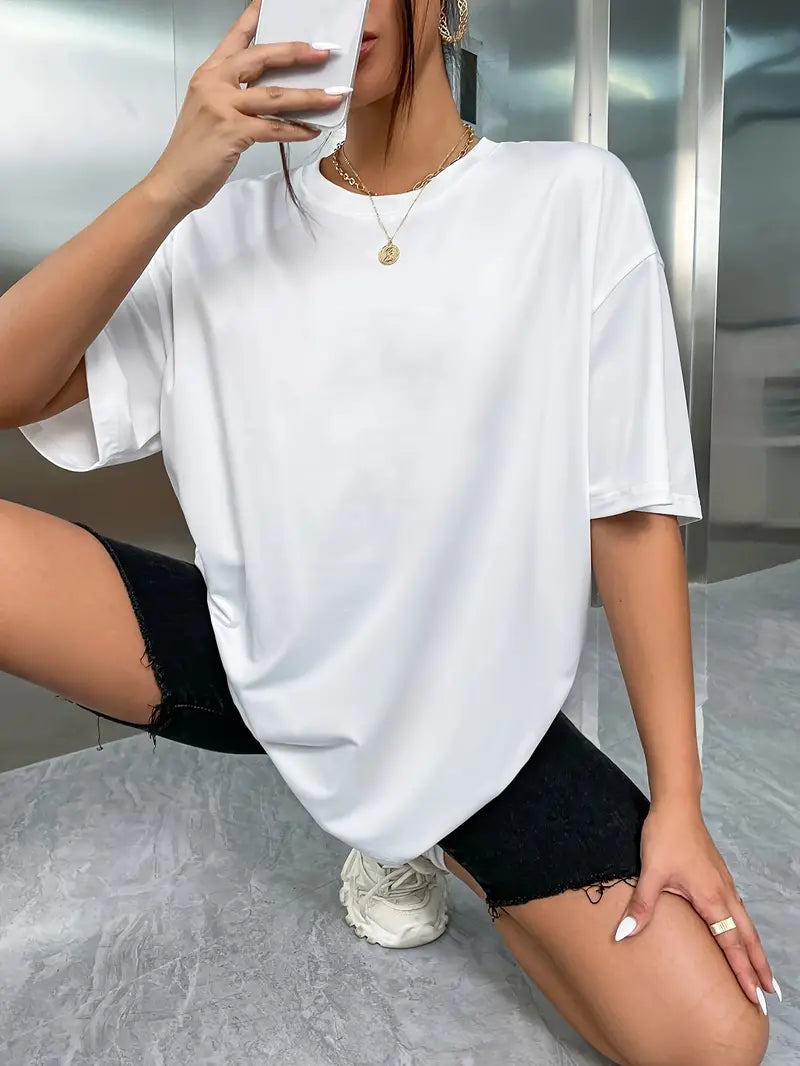 Camiseta Oversized Make Today A Good Day EC