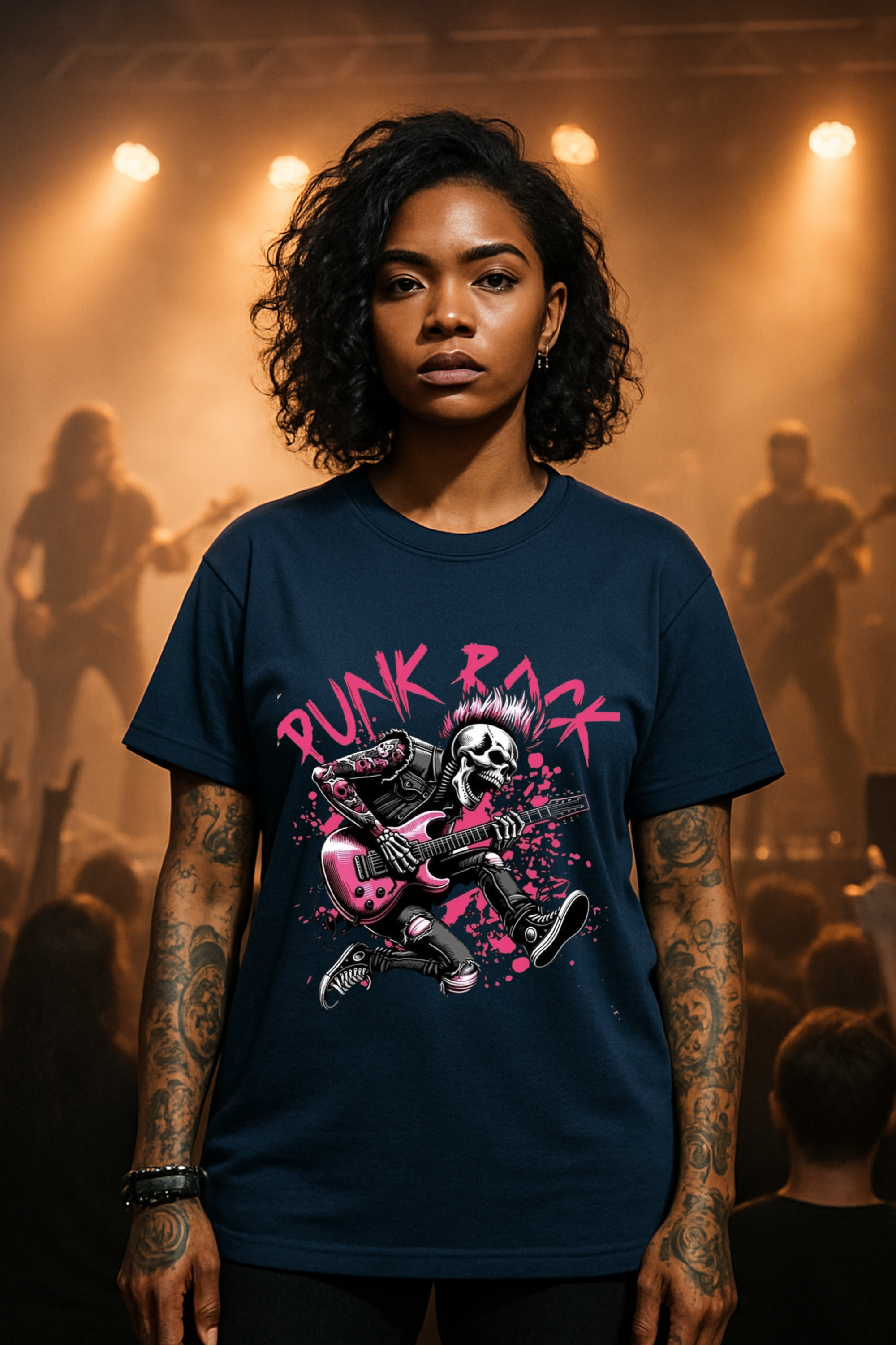 Camiseta Oversized Punk Rock EF