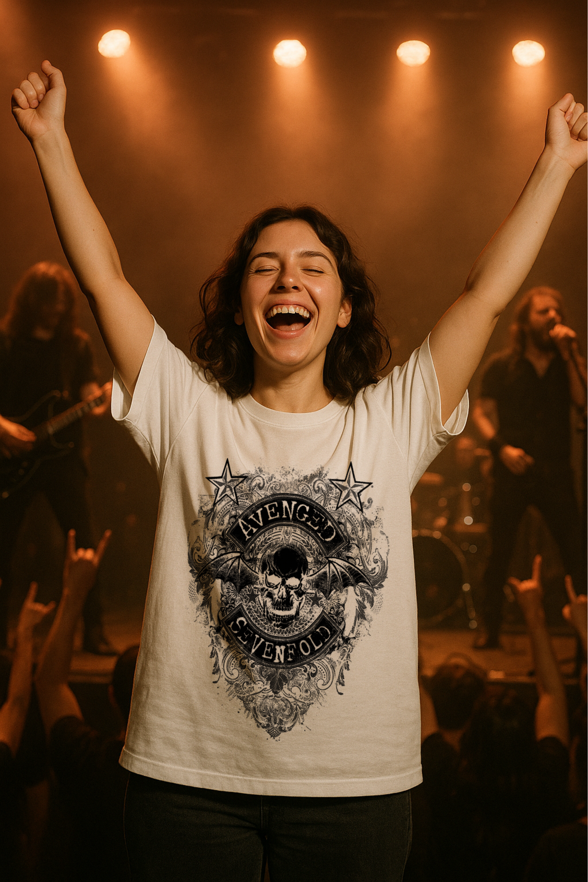 Camiseta Oversized Avenged Sevenfold 3 EF