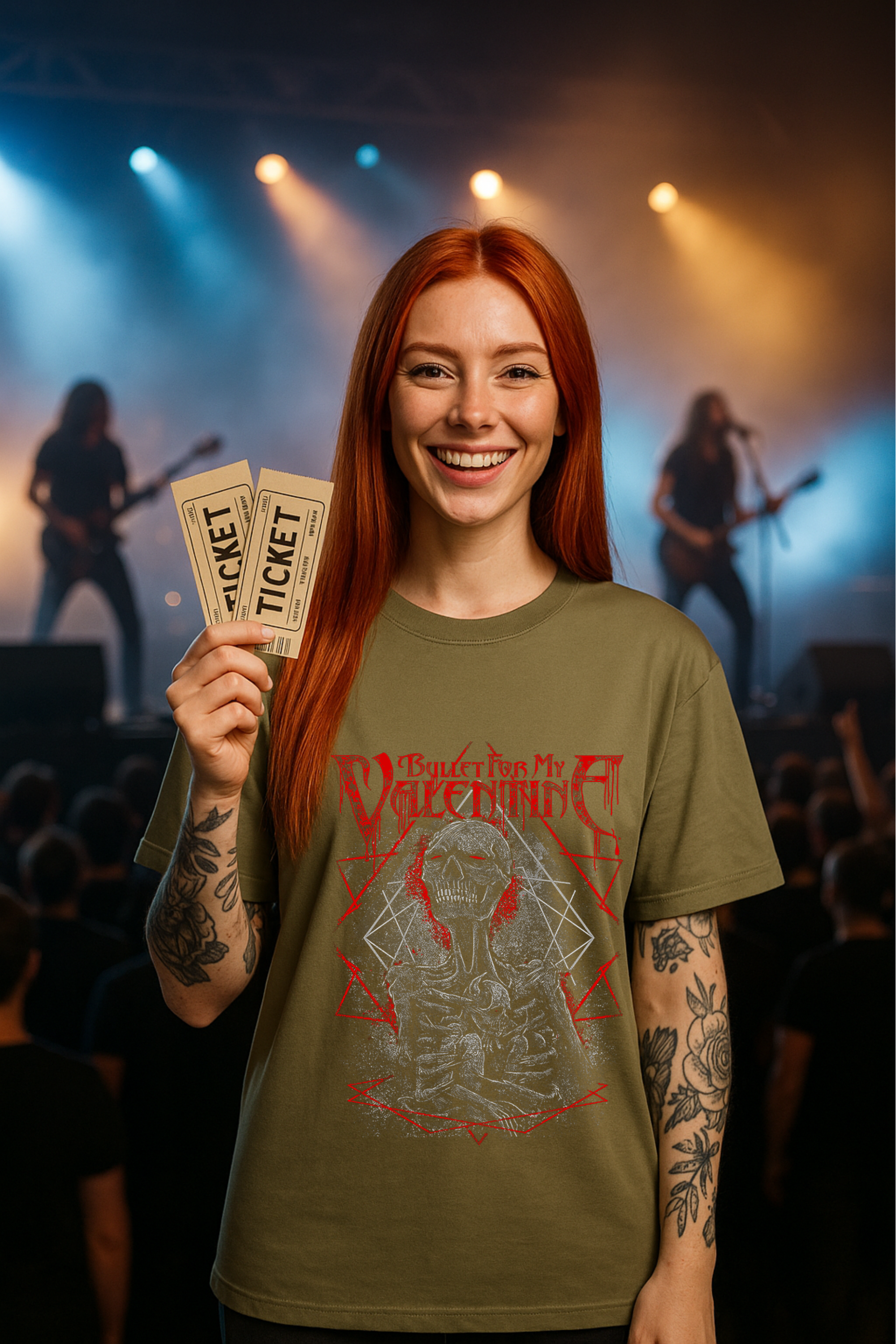 Camiseta Oversized Bullet For My Valentine 1 EF