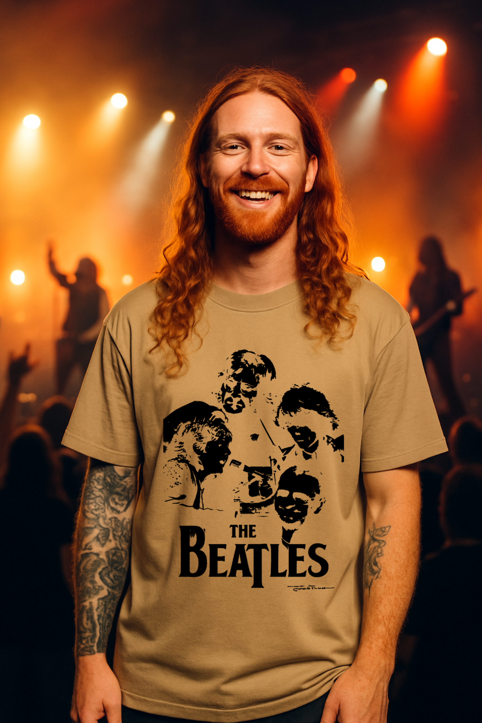 Camiseta Oversized The Beatles 2 EF