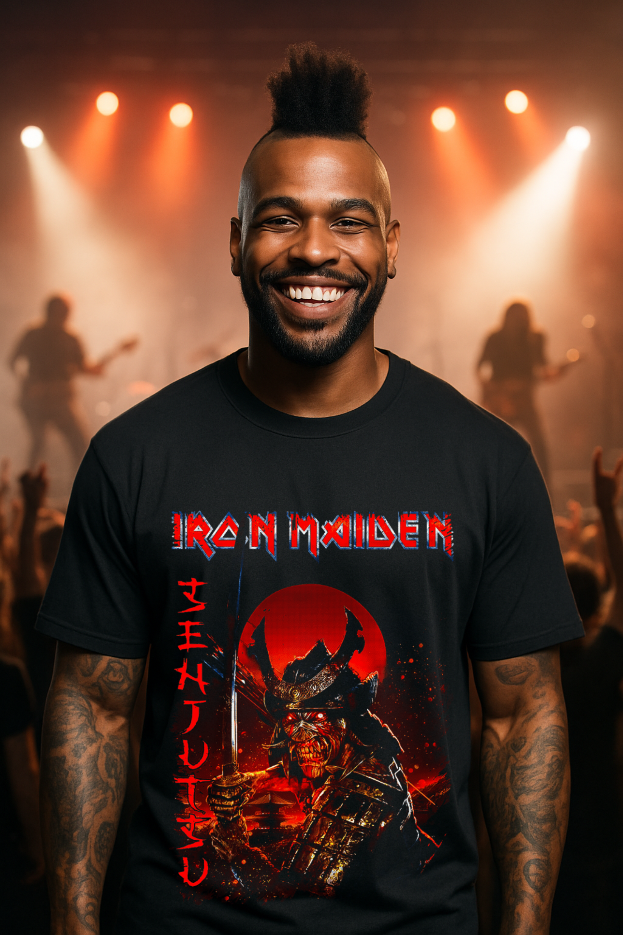 Camiseta Oversized Iron Maiden 5 EF