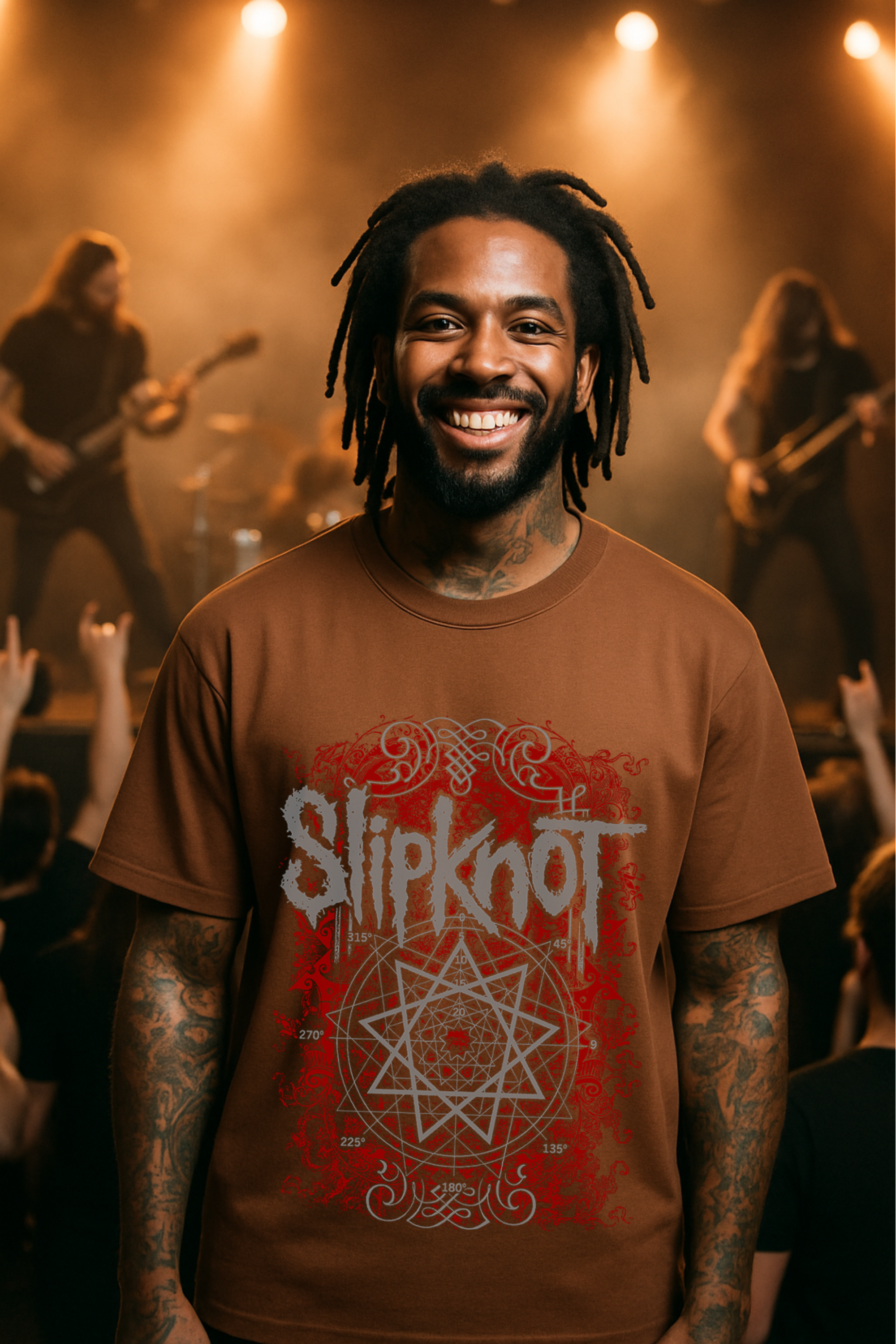 Camiseta Oversized Slipknot 6 EF