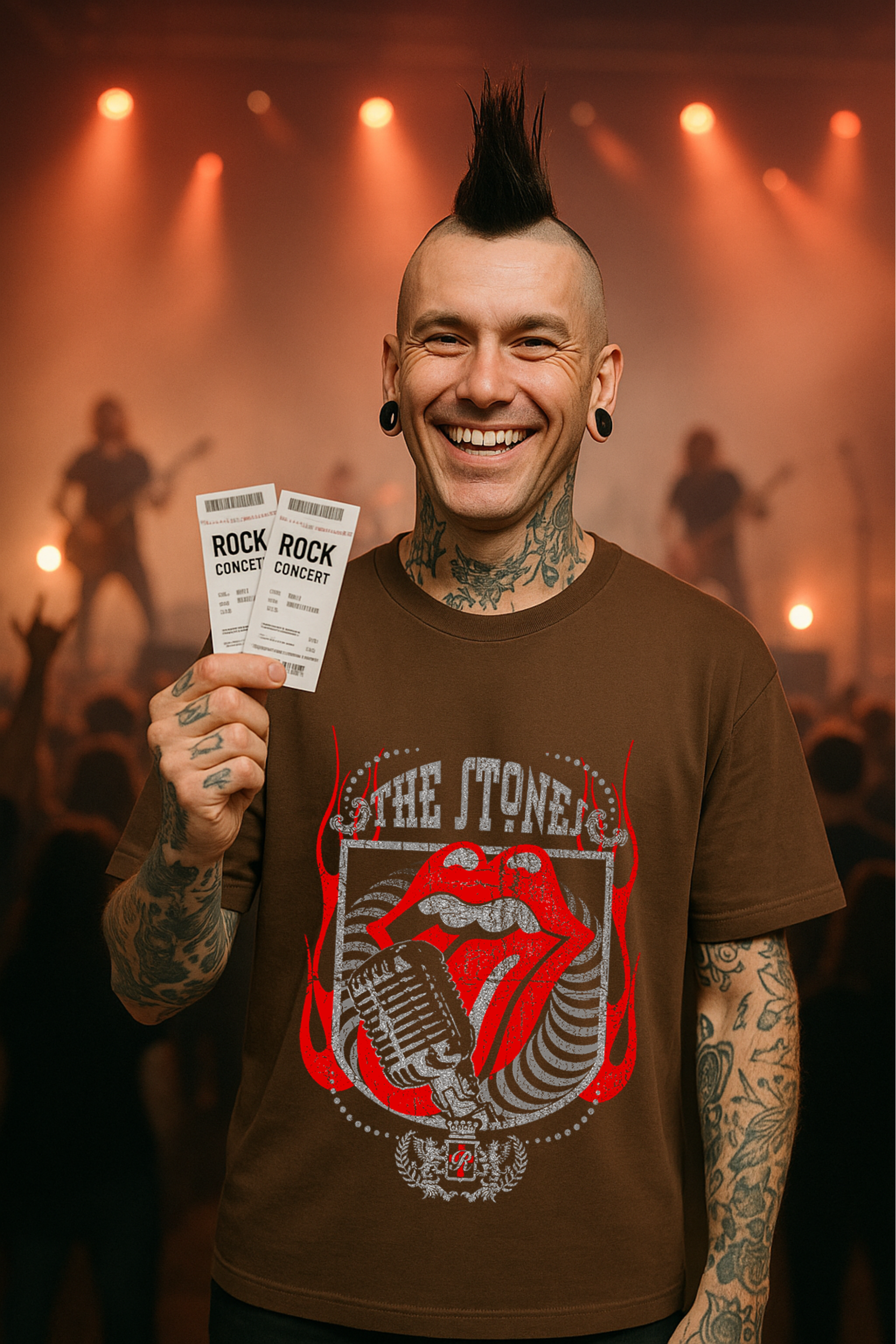 Camiseta Oversized The Rolling Stones 2 EF