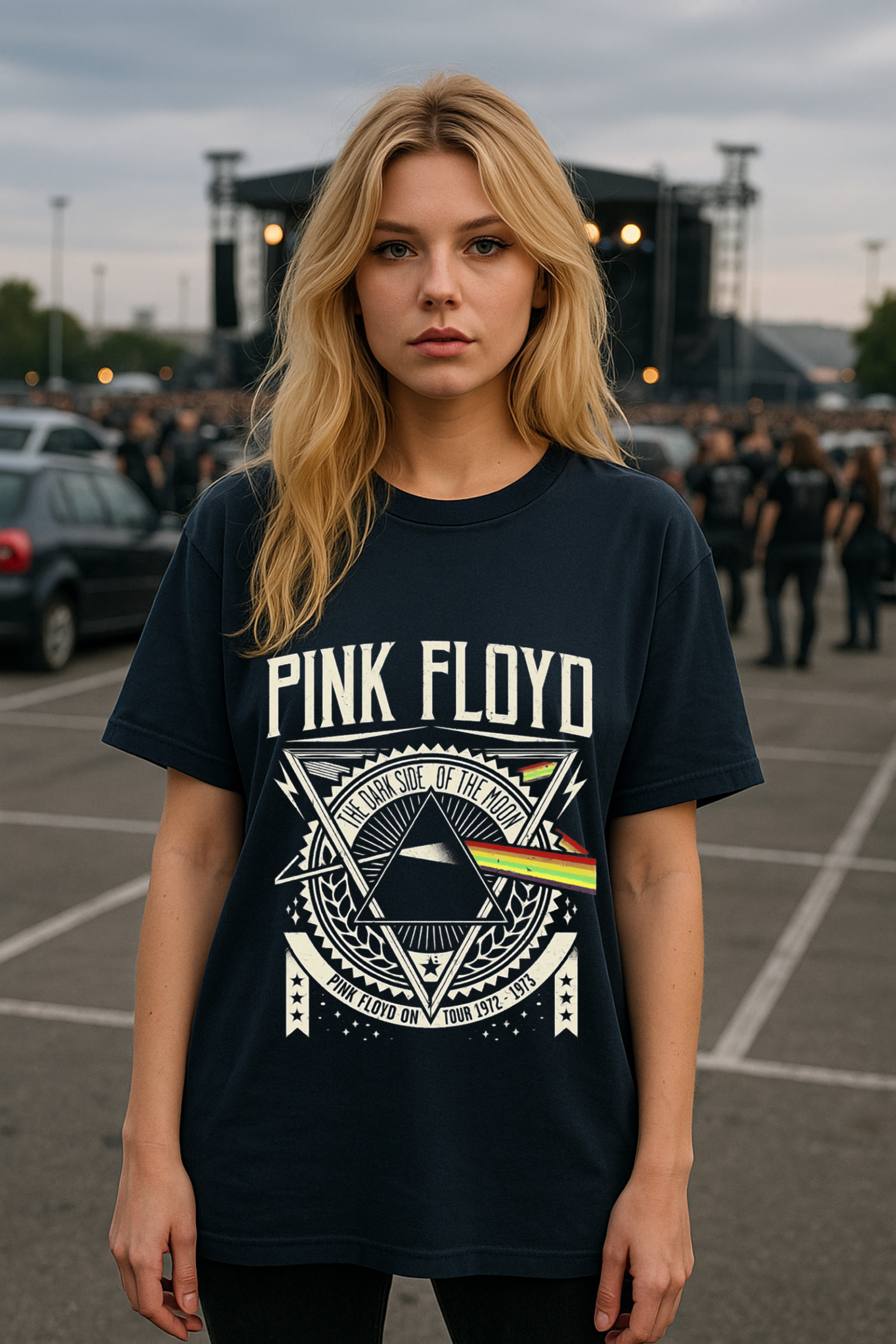 Camiseta Oversized Pink Floyd 2 EF