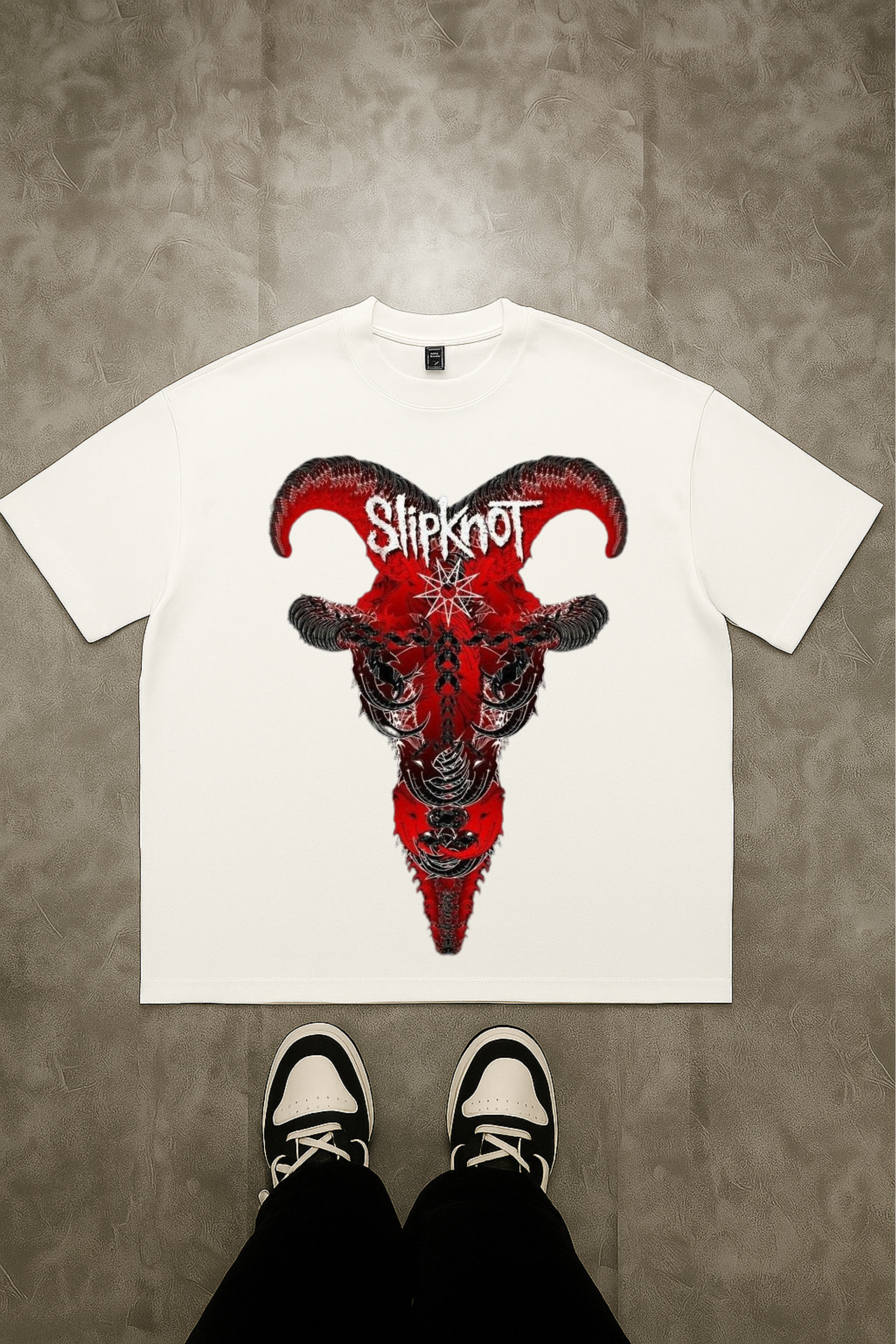 Camiseta Oversized Slipknot 4 EF
