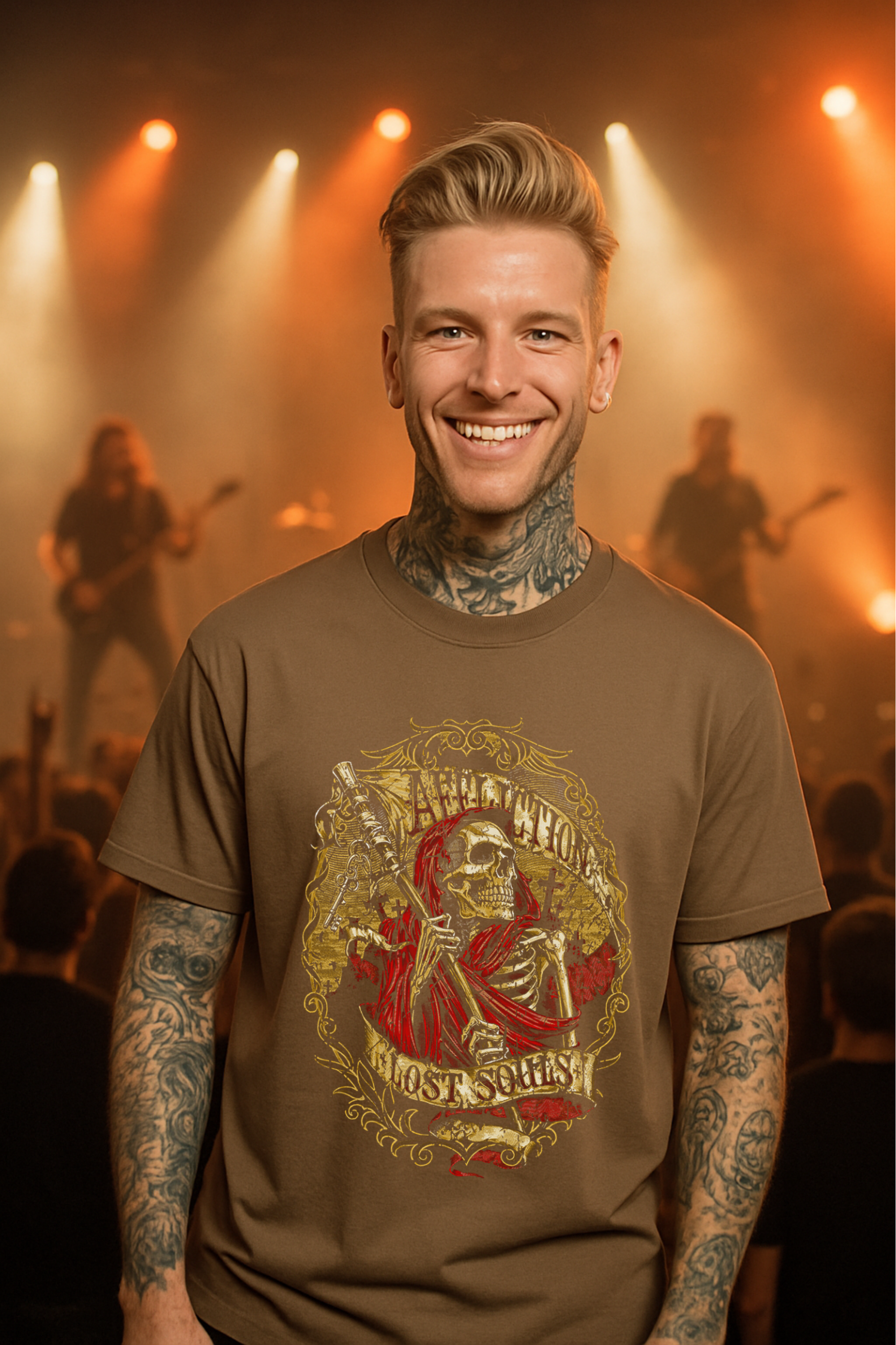 Camiseta Oversized Affliction lost souls EF