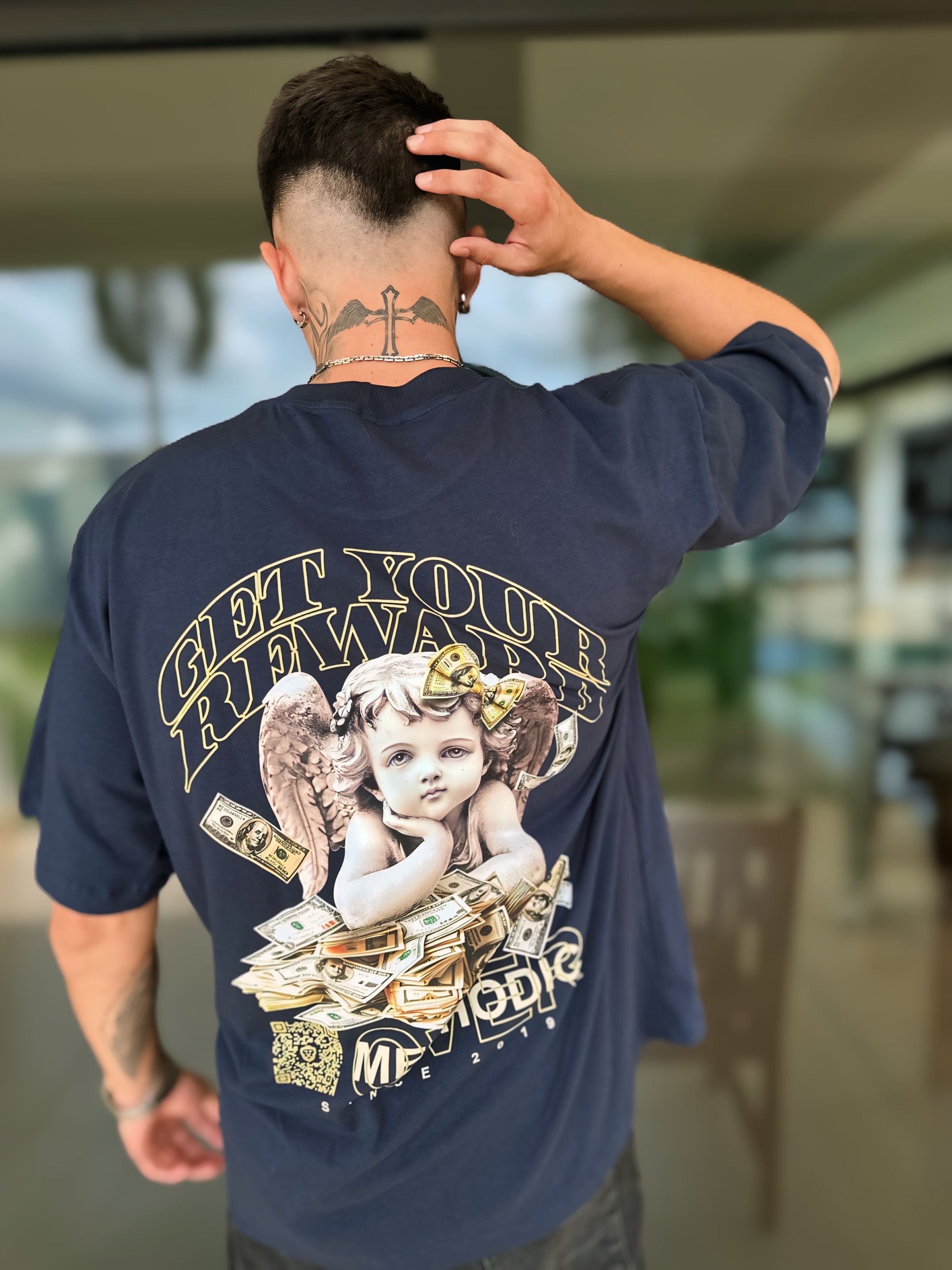 Camiseta Oversized Angel Money EFC MEIO M.O