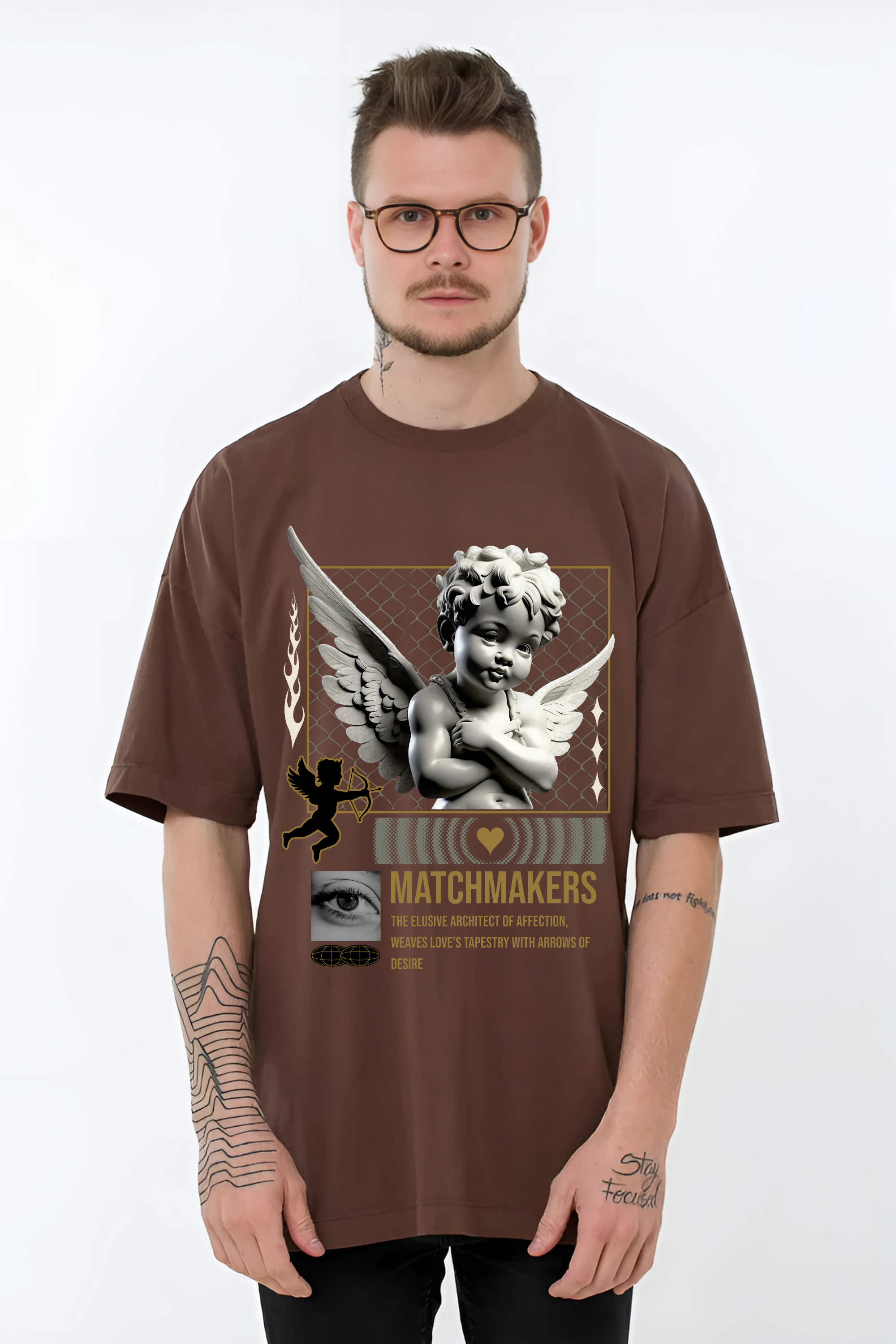 Camiseta Oversized Match Makers EF M.O