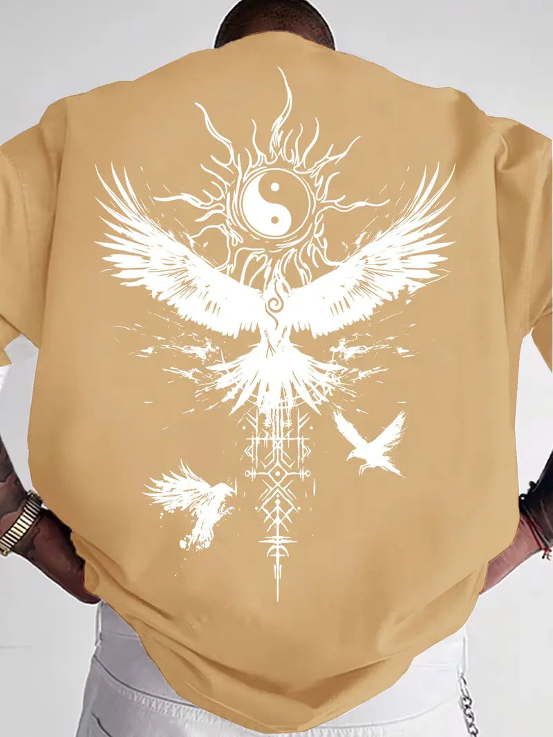 Camiseta Oversized Yin Yang Fenix EC