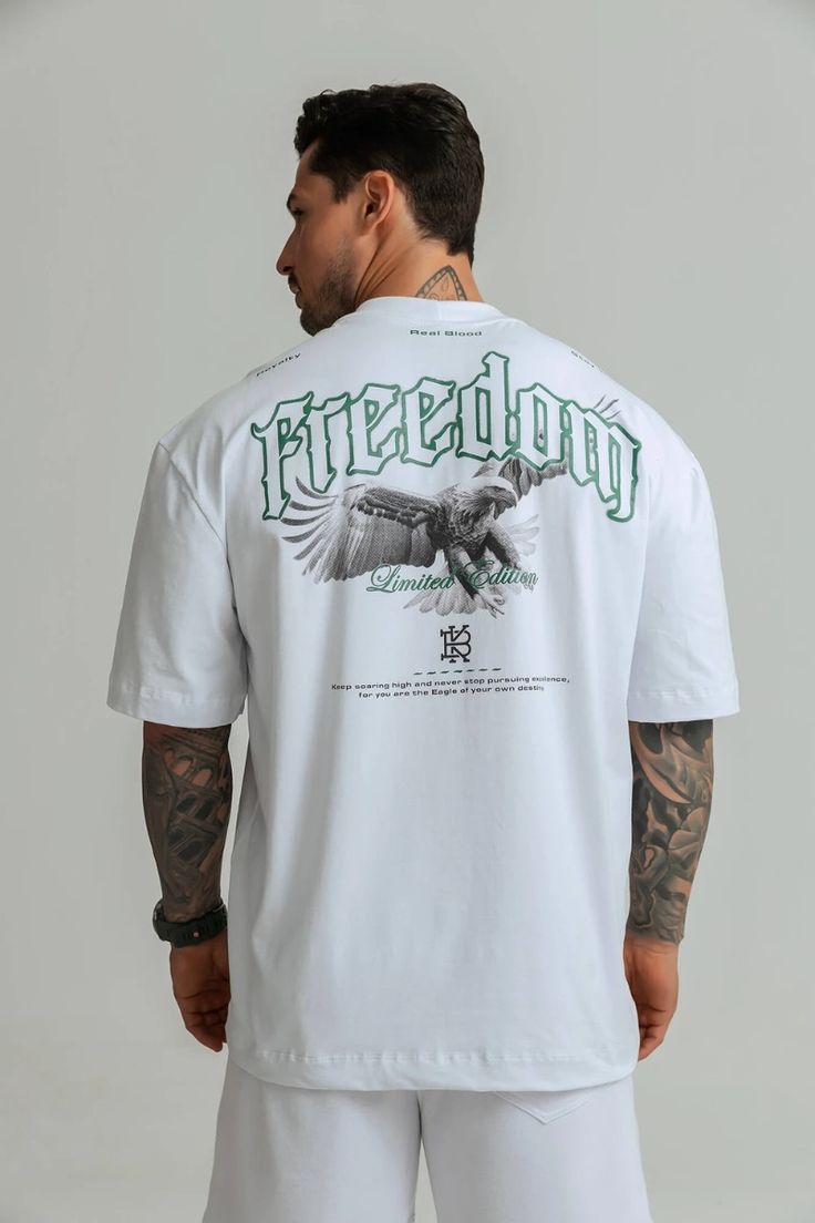 Camiseta Oversized Freedom EC