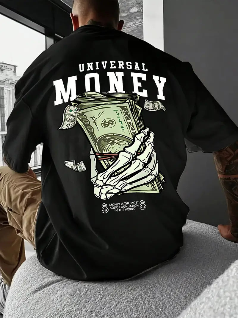 Camiseta Oversized Universal Money EFC MEIO