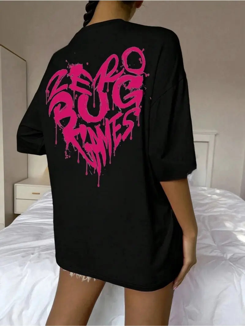 Camiseta Oversized Zero Bug Games EC