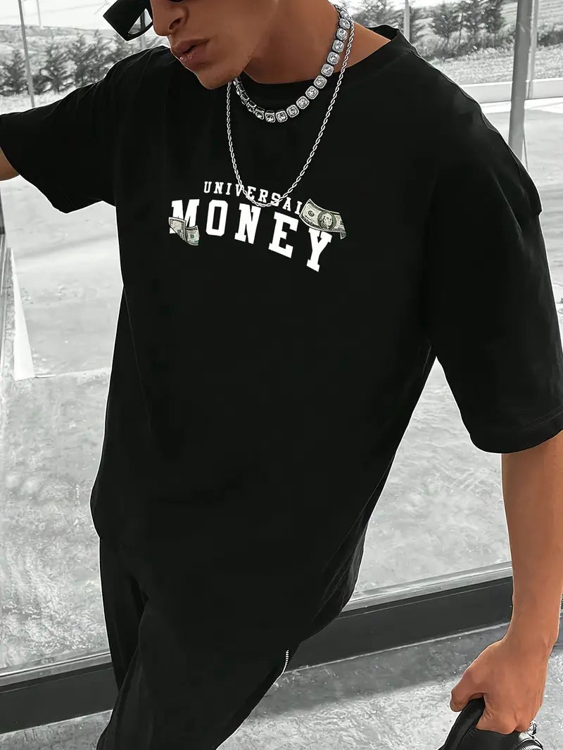 Camiseta Oversized Universal Money EFC MEIO